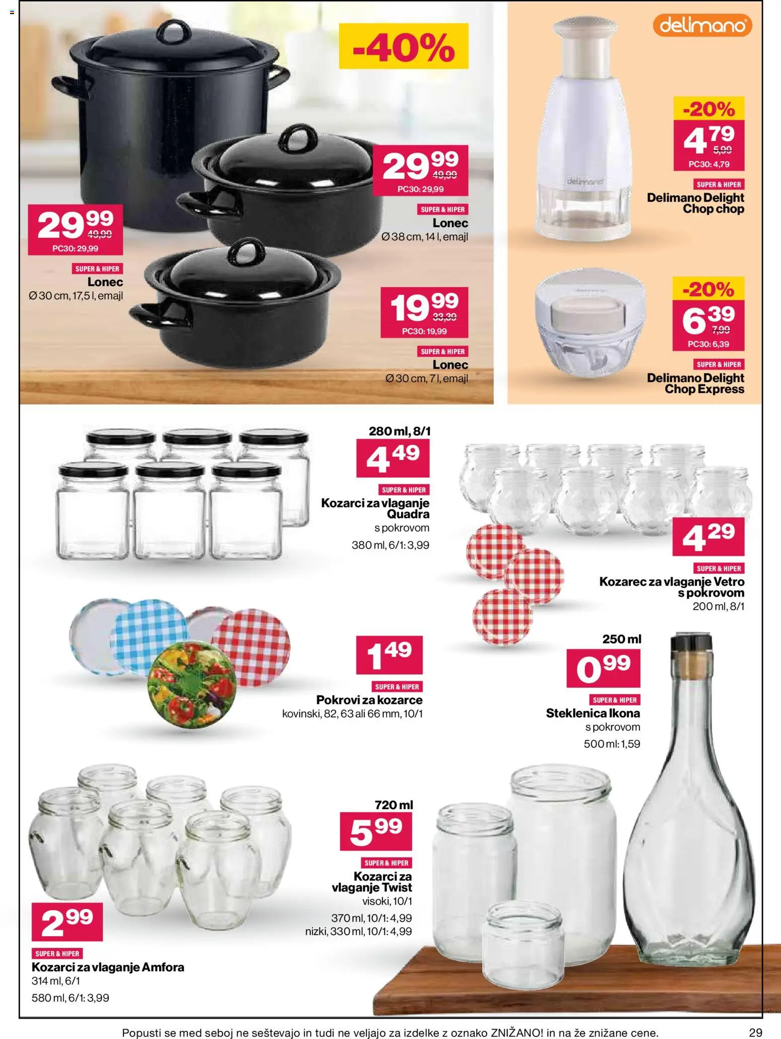 Novi Mercator katalog ponudbe – veljaven od 09.07.2026 | Stran: 29