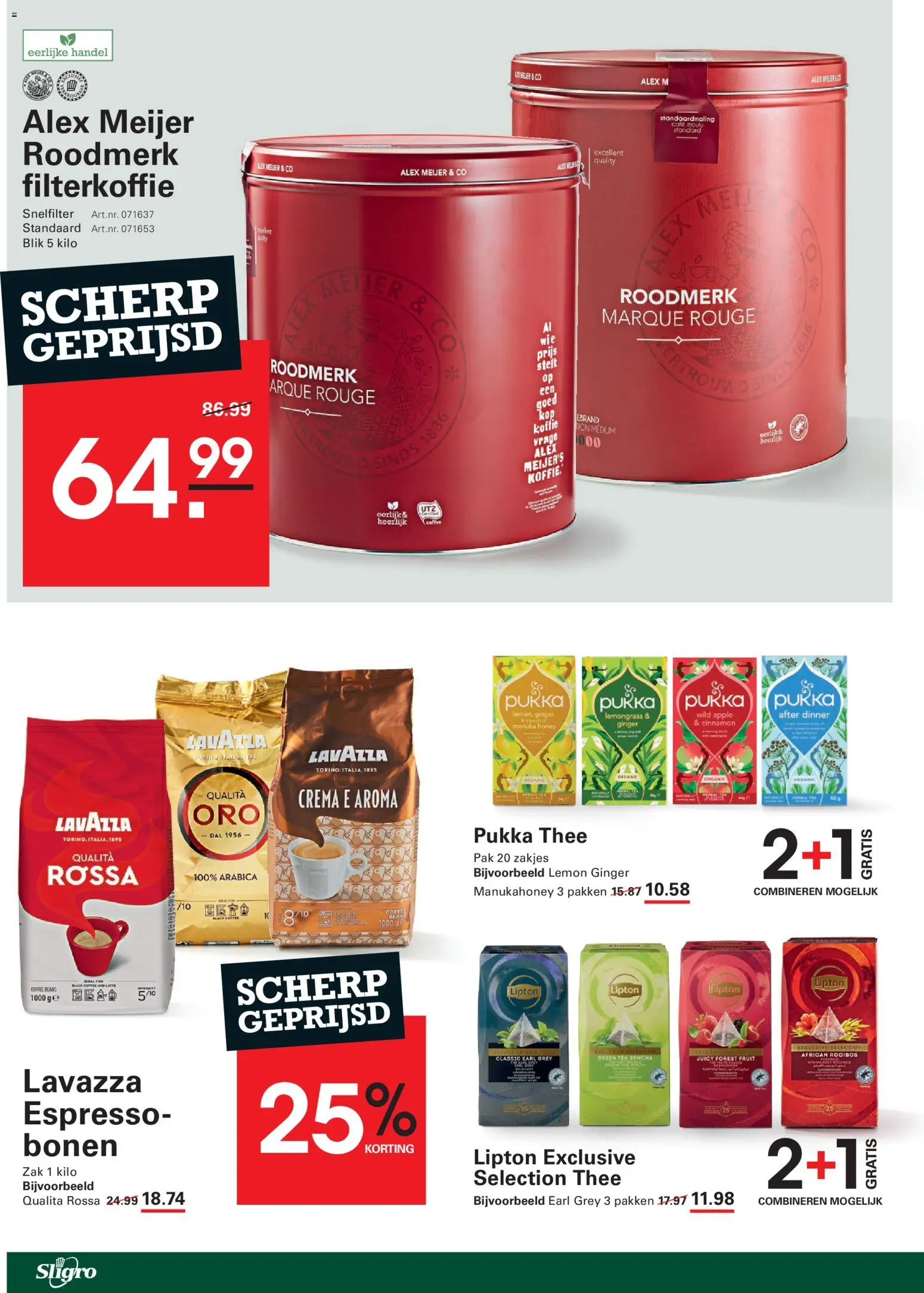 {H1} | Pagina: 14 | Producten: Lavazza, Zak, Bonen, Fruit