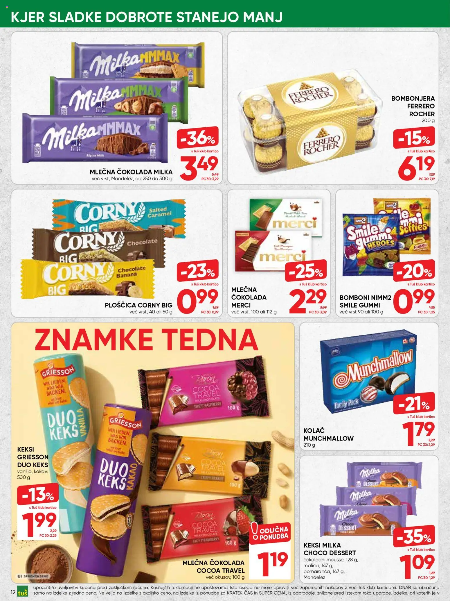 Novi Tuš katalog ponudbe – veljaven od 14.10.2026 | Stran: 12