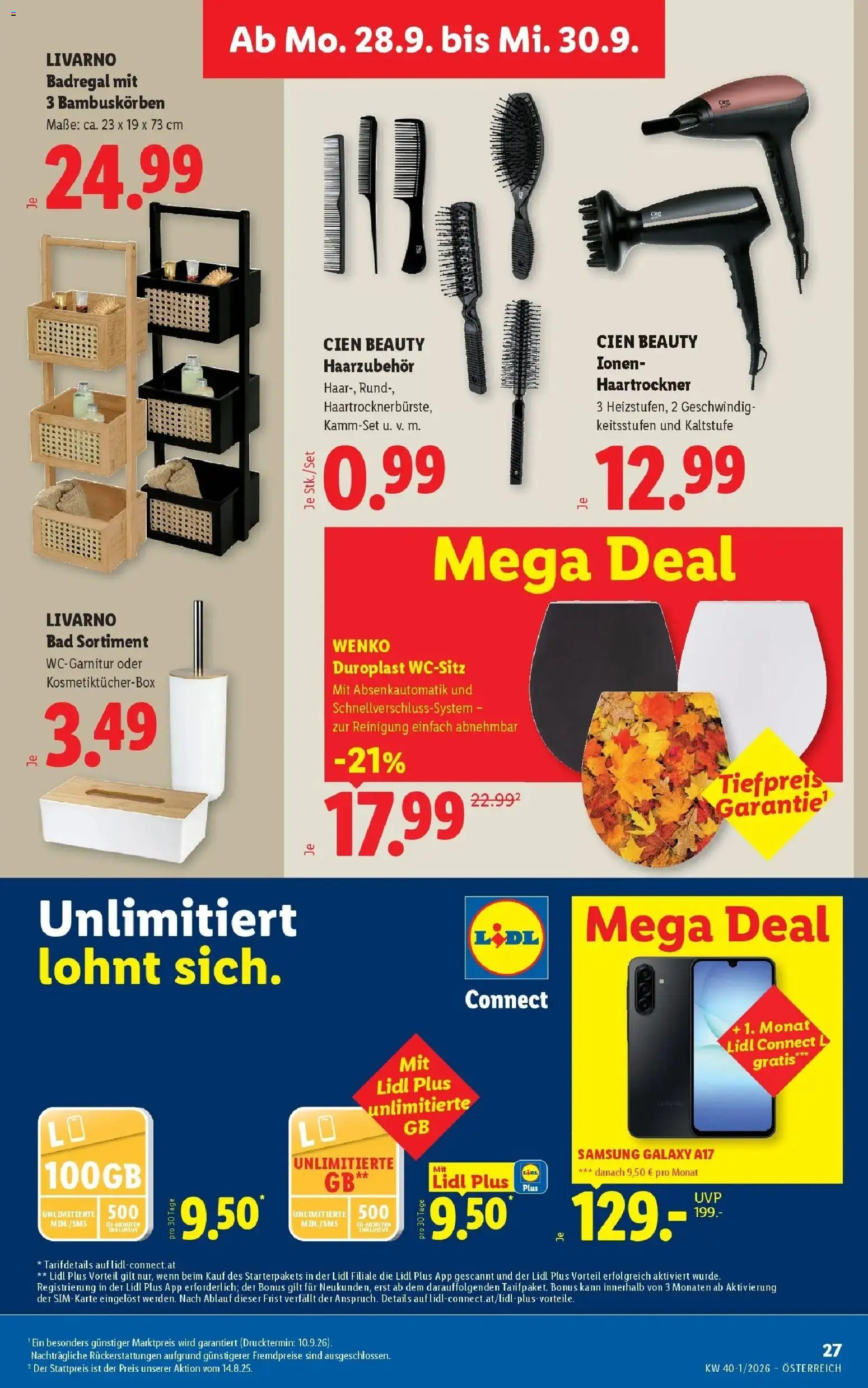Lidl Flugblatt - Fohnsdorf ab 24.09.2026 - Angebote ab donnerstag | Seite: 34