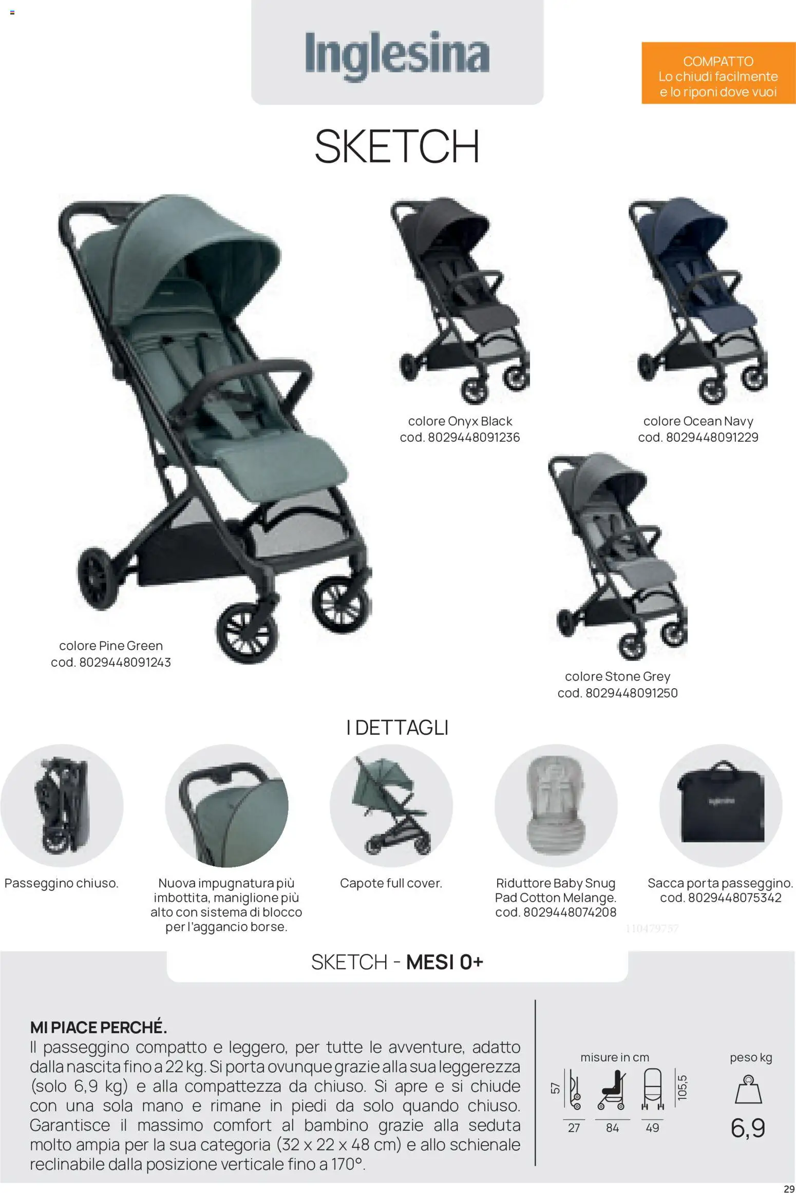 Volantino Prenatal del 16/09/2026 | Pagina: 29 | Prodotti: Porta, Passeggino