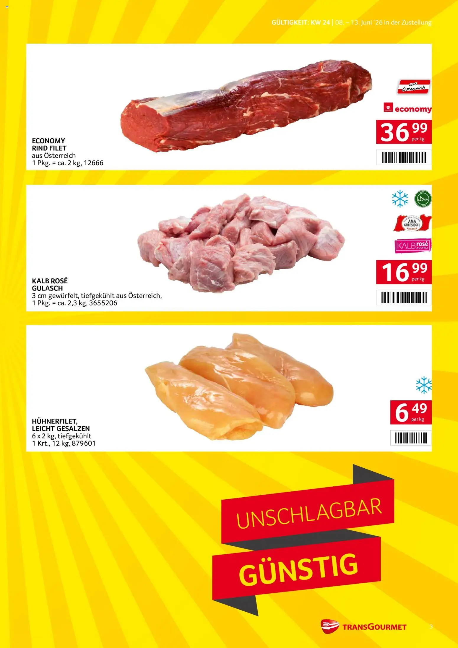 Transgourmet Zustellaktion gültig ab 08.06.2026 | Seite: 3