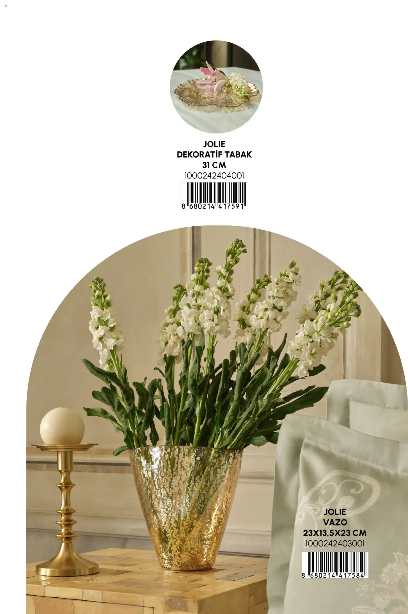 Karaca Home Katalog Dekoratif - İlkbahar / Yaz 2026 - 01 Mart 2026 tarihinden itibaren geçerlidir | Sayfa: 21 | Ürünler: Vazo