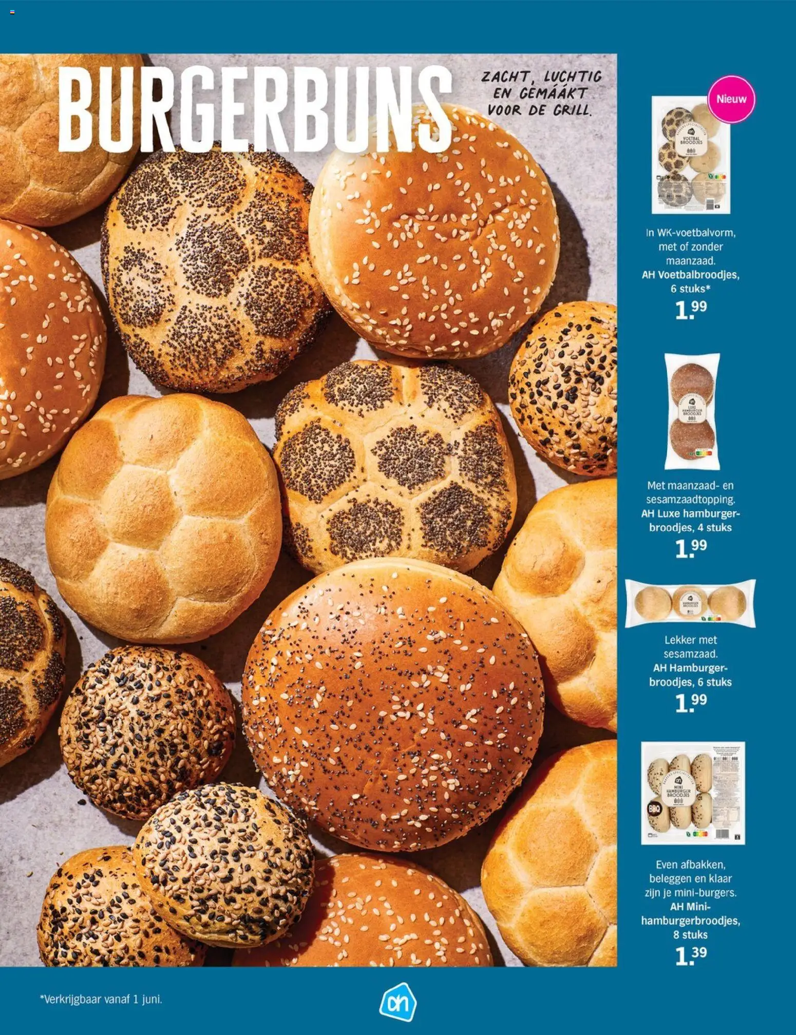 {H1} | Pagina: 45 | Producten: Hamburger, Maanzaad, Broodjes