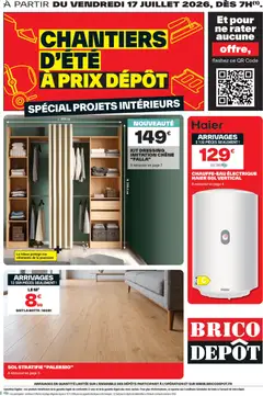 Brico Dépôt - Prévisualisation de Brico Dépôt catalogue valide à partir de 17/07/2026