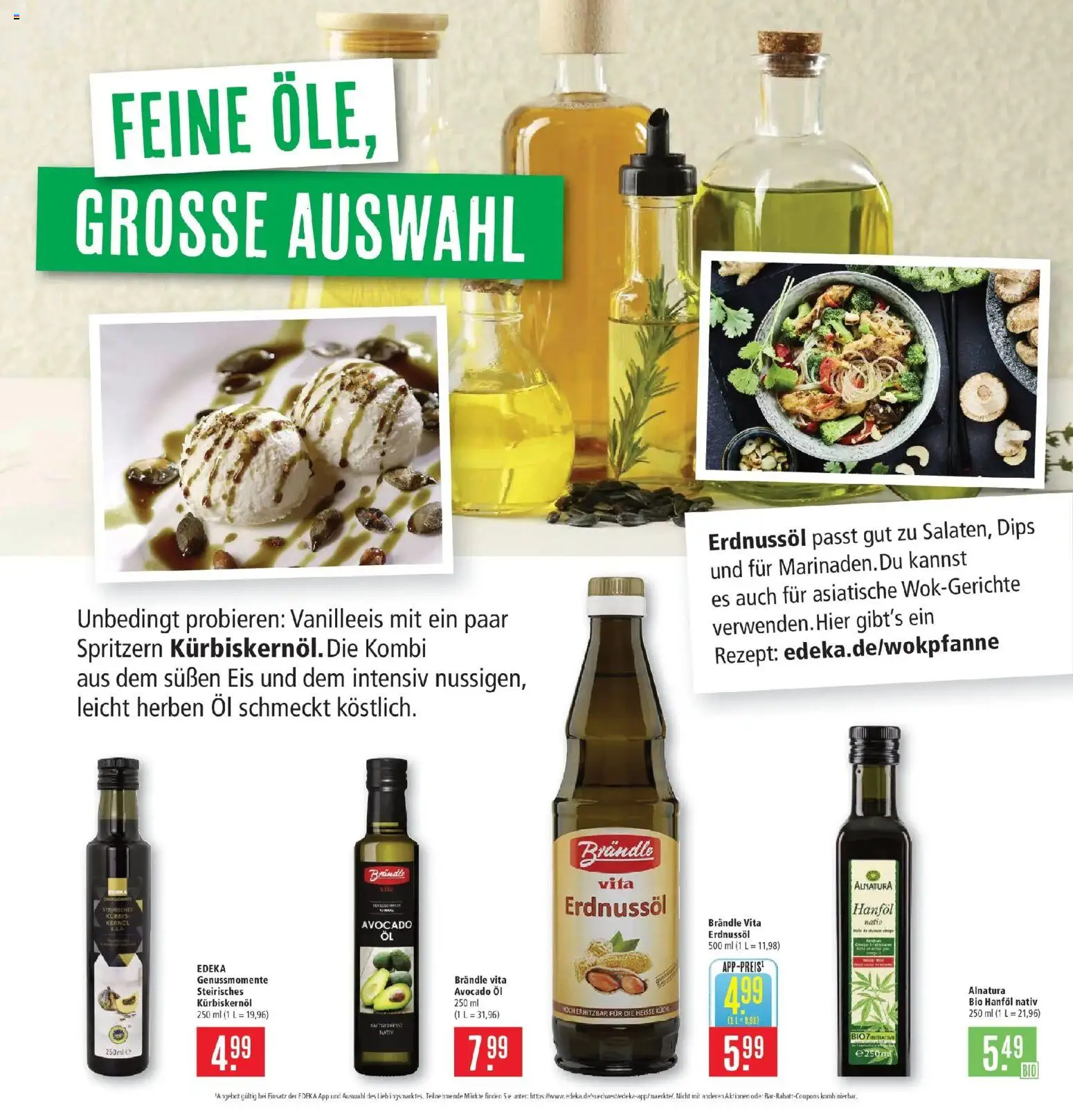 Marktkauf Prospekt Friedrichshafen (ab 19.10.2026) » Angebote online | Seite: 16 | Produkte: Kürbiskernöl, Öl, Avocado, Eis