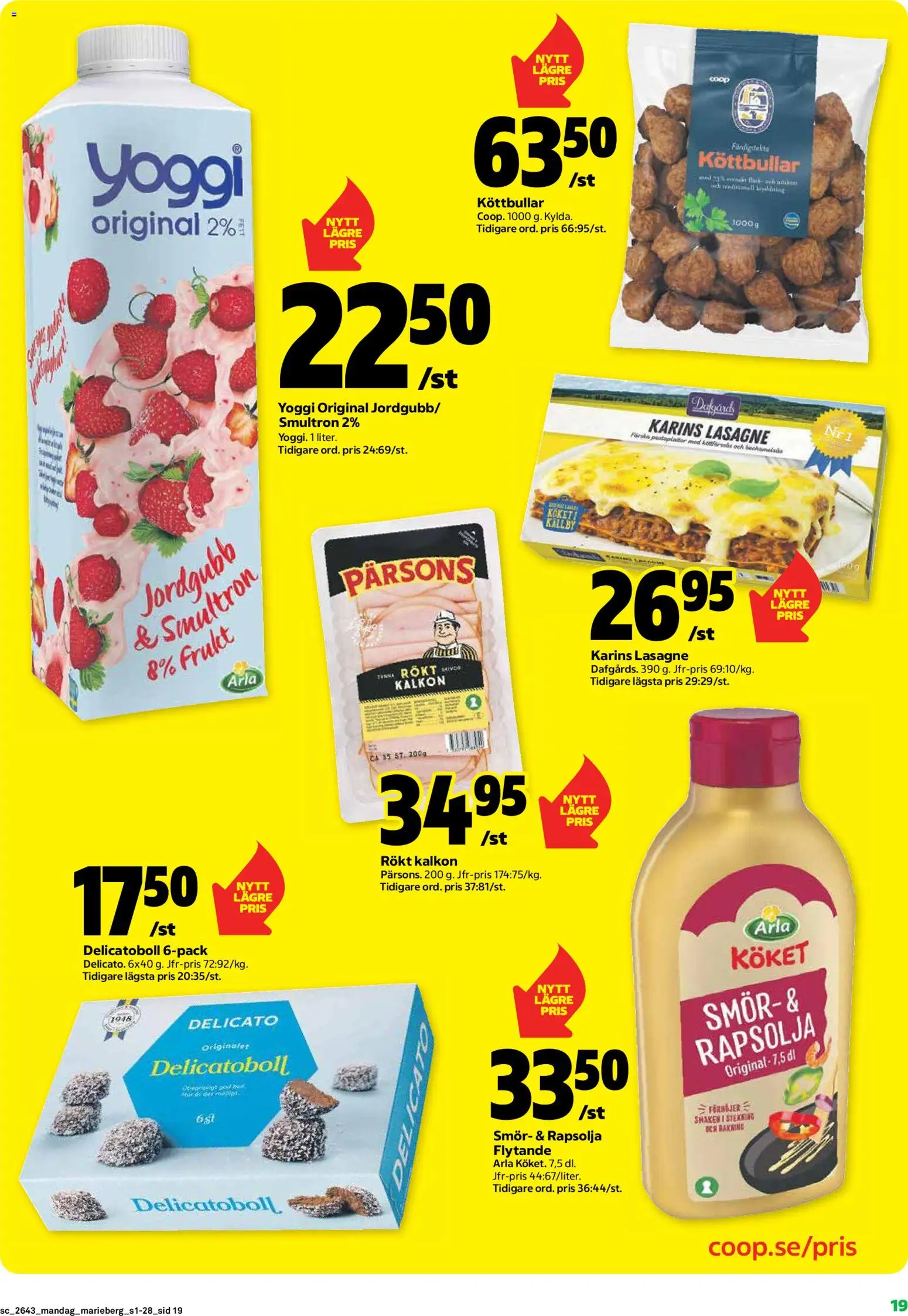 Coop Forum reklamblad aktuell från 19/10/2026 | Sida: 19