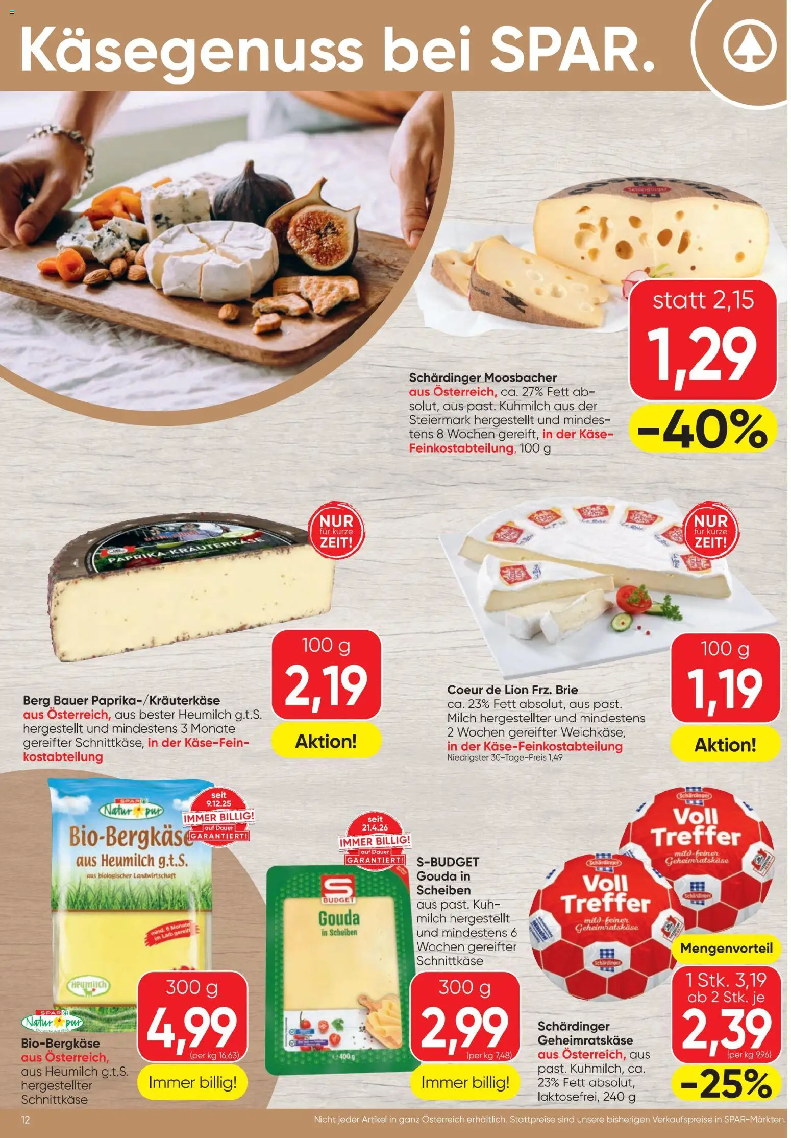 Spar Flugblatt gültig ab 03.06.2026 | Seite: 12