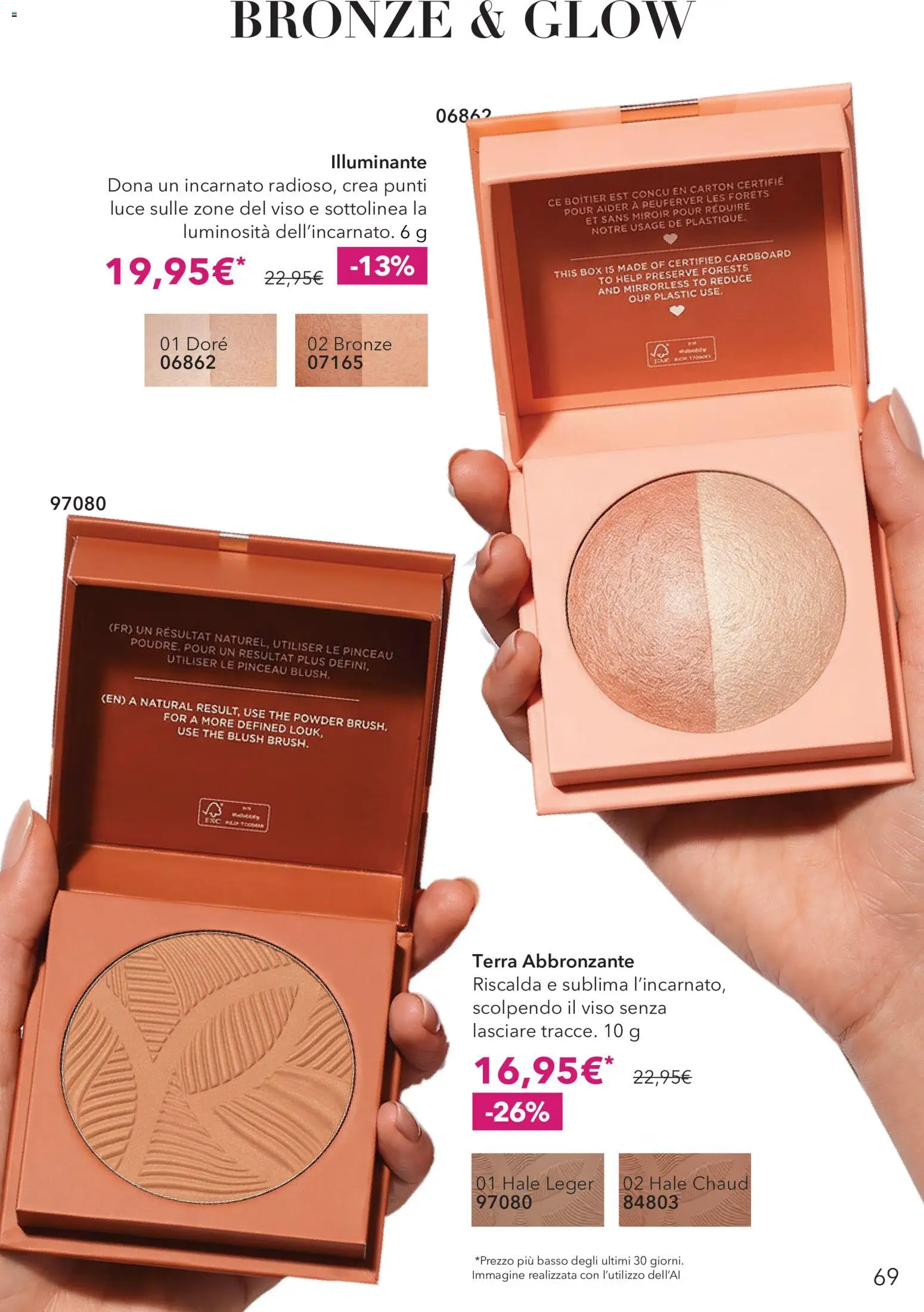 Volantino Yves Rocher del 31/08/2026 | Pagina: 69 | Prodotti: Illuminante, Terra abbronzante, The, Terra