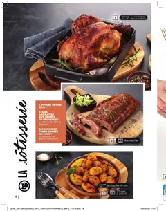 E.Leclerc - Prévisualisation de POMMES DE TERRE DORÉES AU FOUR(1), Golden baked potatoes. The portion of 200 g minimum. valide à partir de 17.02.2026 | Page: 18