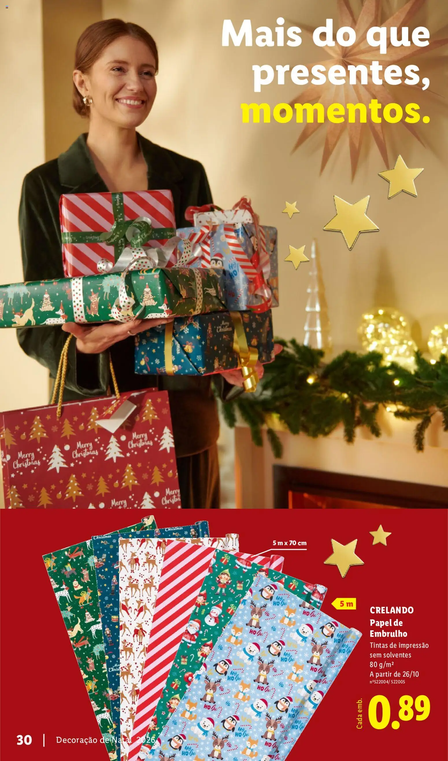 Lidl Folheto Especial Decoração de Natal │ válido de 26/10/2026 | Página: 30