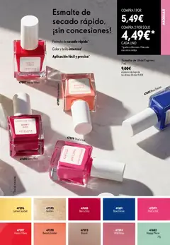 Vista previa Oriflame - Catálogo Campaña 12 válido desde el 26/08/2026 | Página: 75 | Productos: Maquillaje, Esmalte de uñas