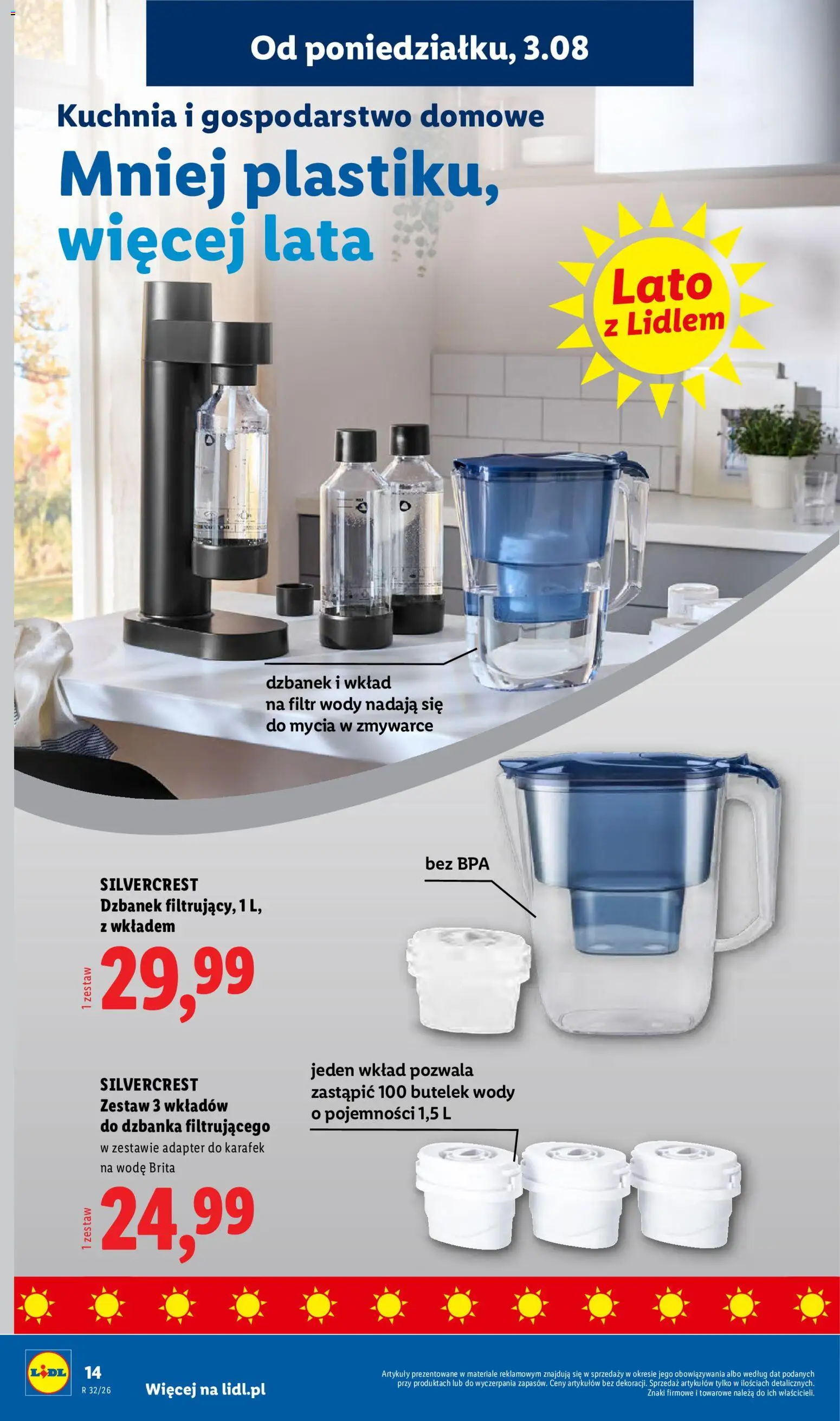 Lidl Polsko katalog od 03.08.2026 | Strana: 16 | Produkty: Adaptér, Brita