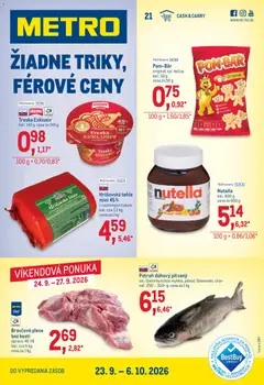 Metro leták platný od 23.09.2026