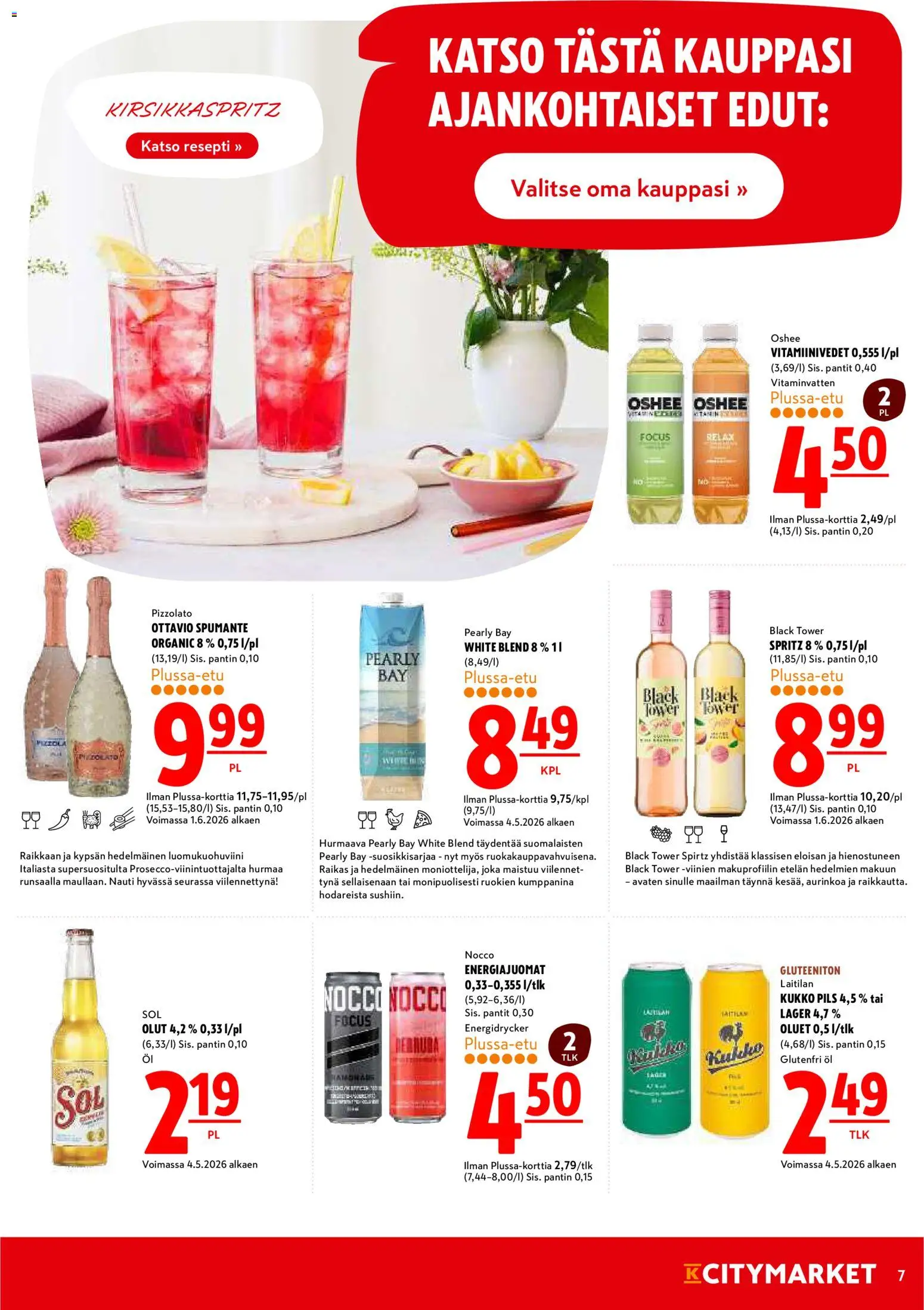 K-Citymarket tarjoukset – voimassa 25/06/2026 alkaen | Sivu: 7