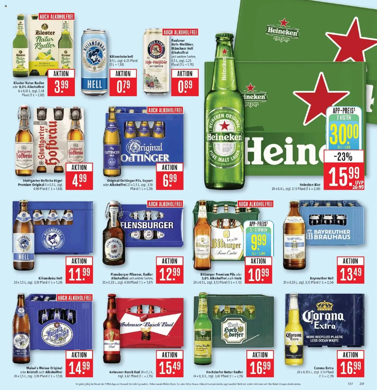 Marktkauf Prospekt Kirchheim – gültig ab 29.06.2026 | Seite: 29 | Produkte: Bayreuther hell, Oettinger, Flensburger, Radler