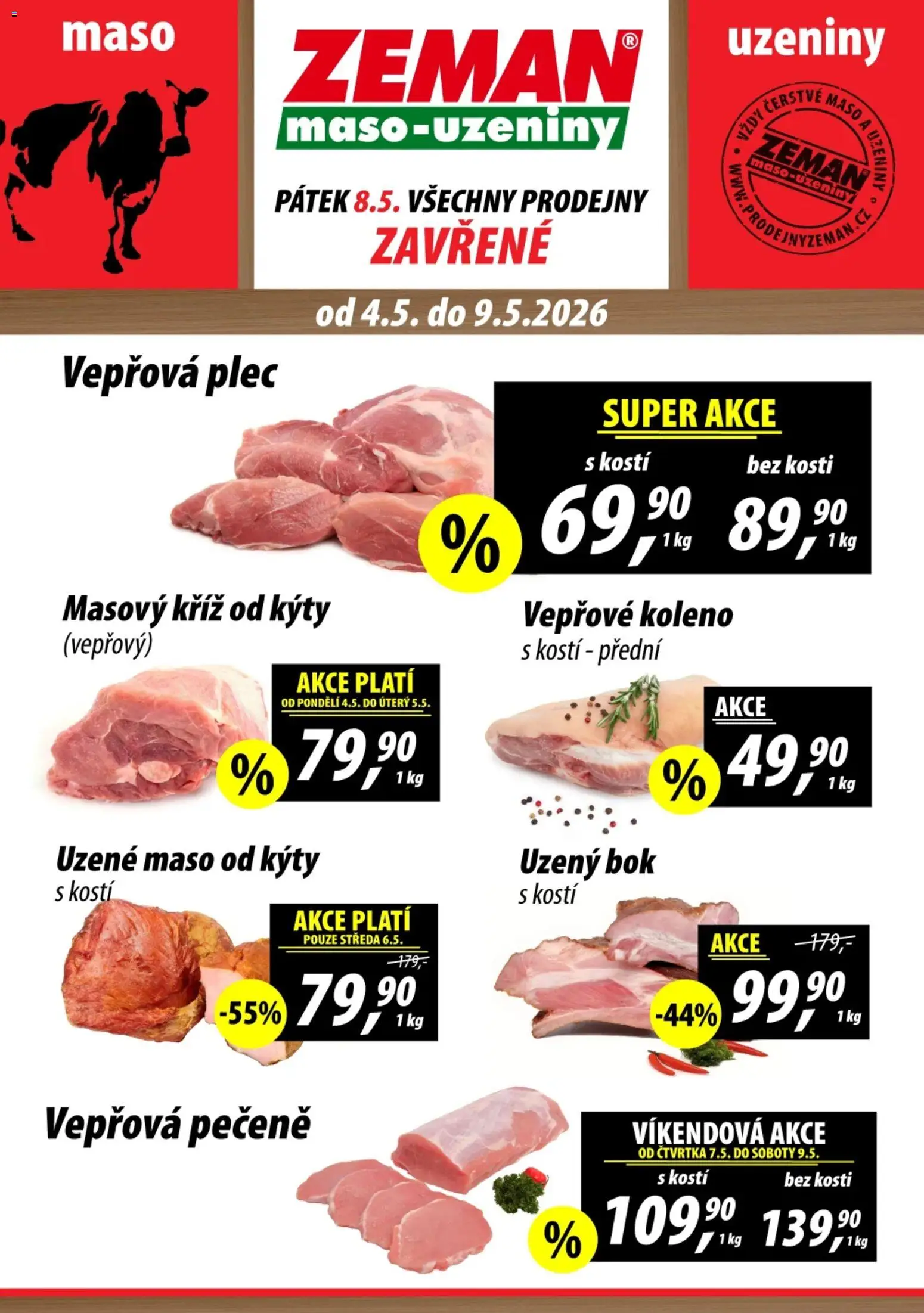 Prodejny Zeman leták od 04.05.2026 | Strana: 1