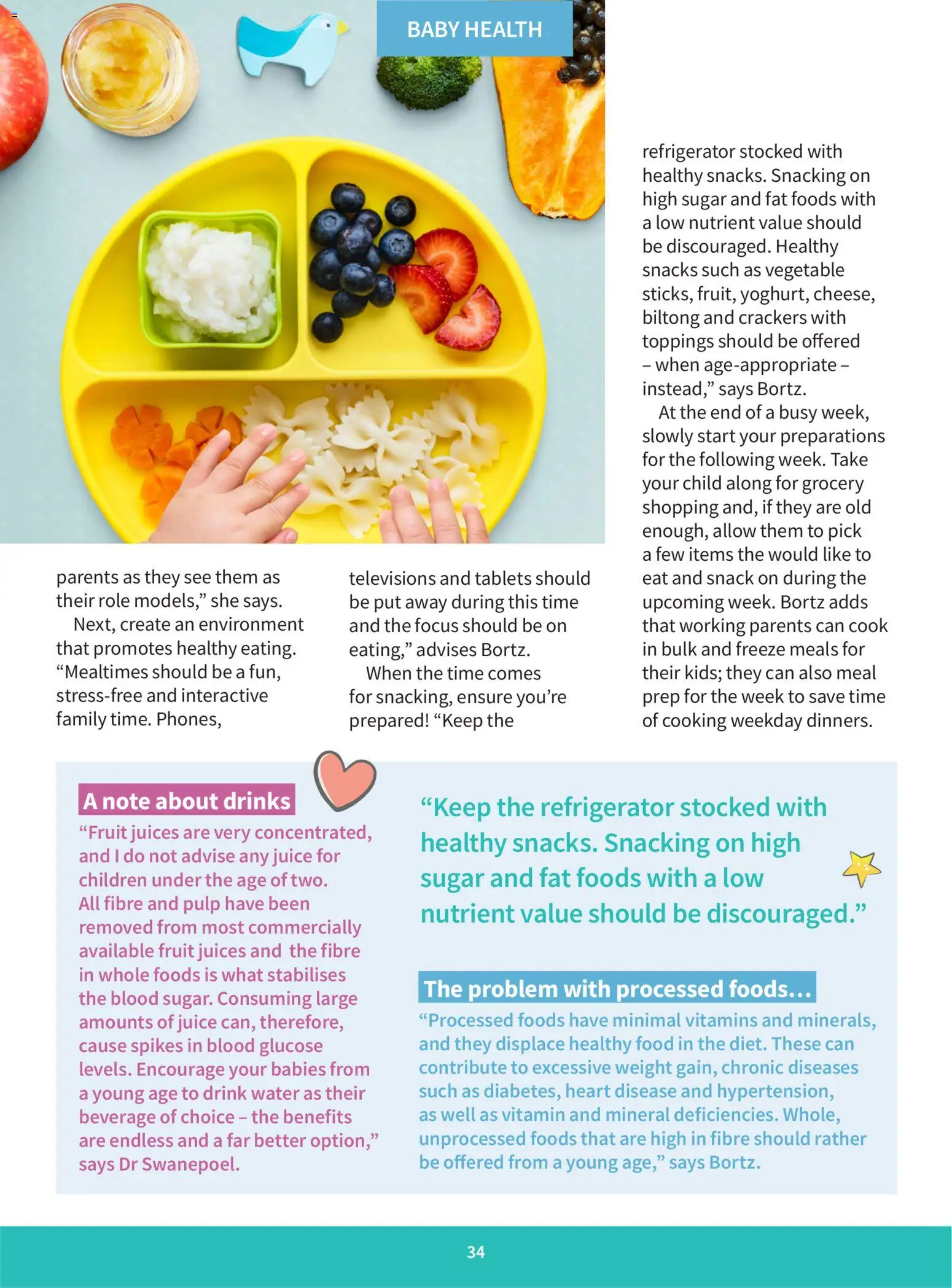 New Clicks catalogue – valid from 01.03.2026 | Page: 34 | Products: Refrigerator, Vitamins, Juice, Fruit