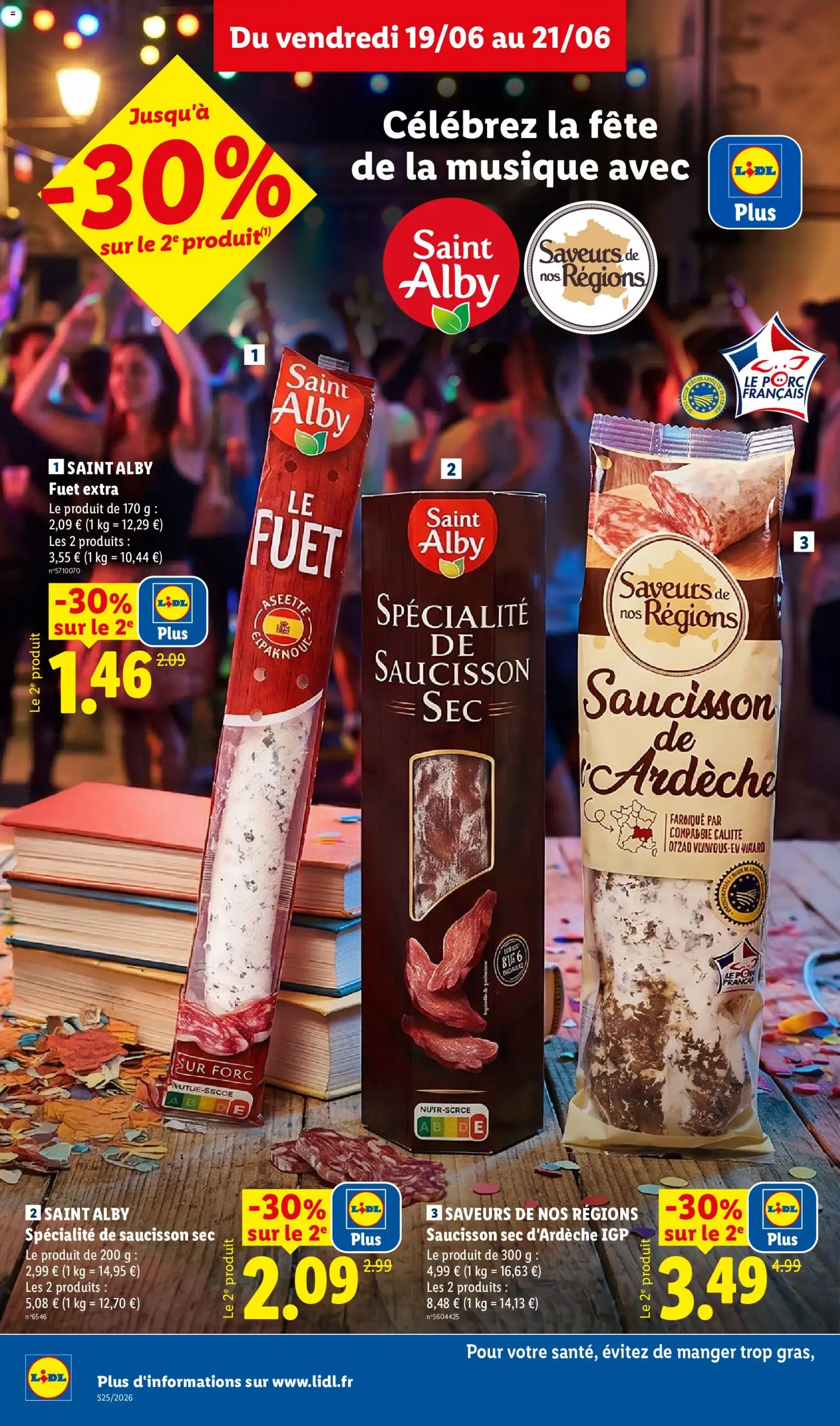 {H1} | Page: 14 | Produits: Saucisson, Saucisson sec, Porc