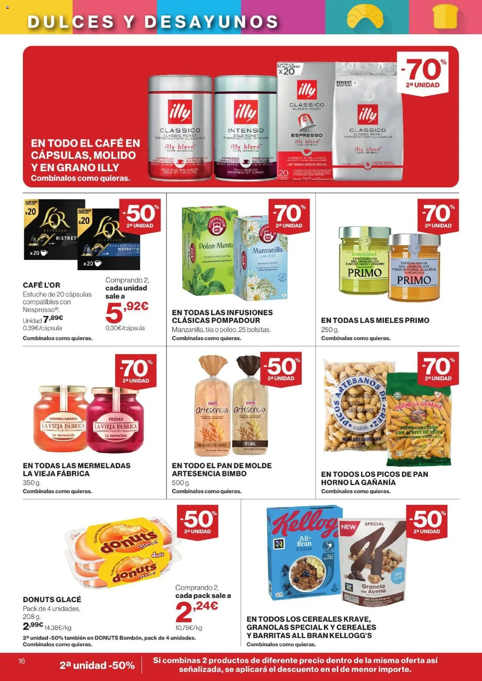 Supercor folleto │ válido desde el 24/09/2026 | Página: 16 | Productos: Fresas, Pan de molde, Horno, Donuts