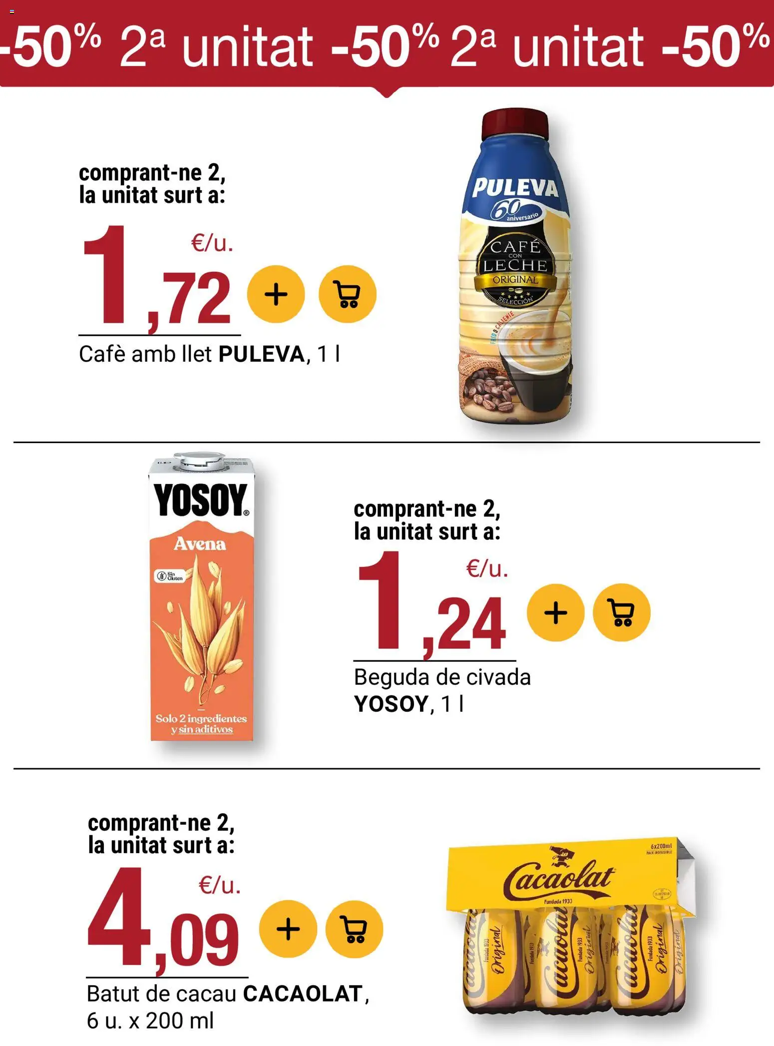 Bonpreu folleto │ válido desde el 16.06.2026 | Página: 41 | Productos: Κρεμάστρα, Leche, Café