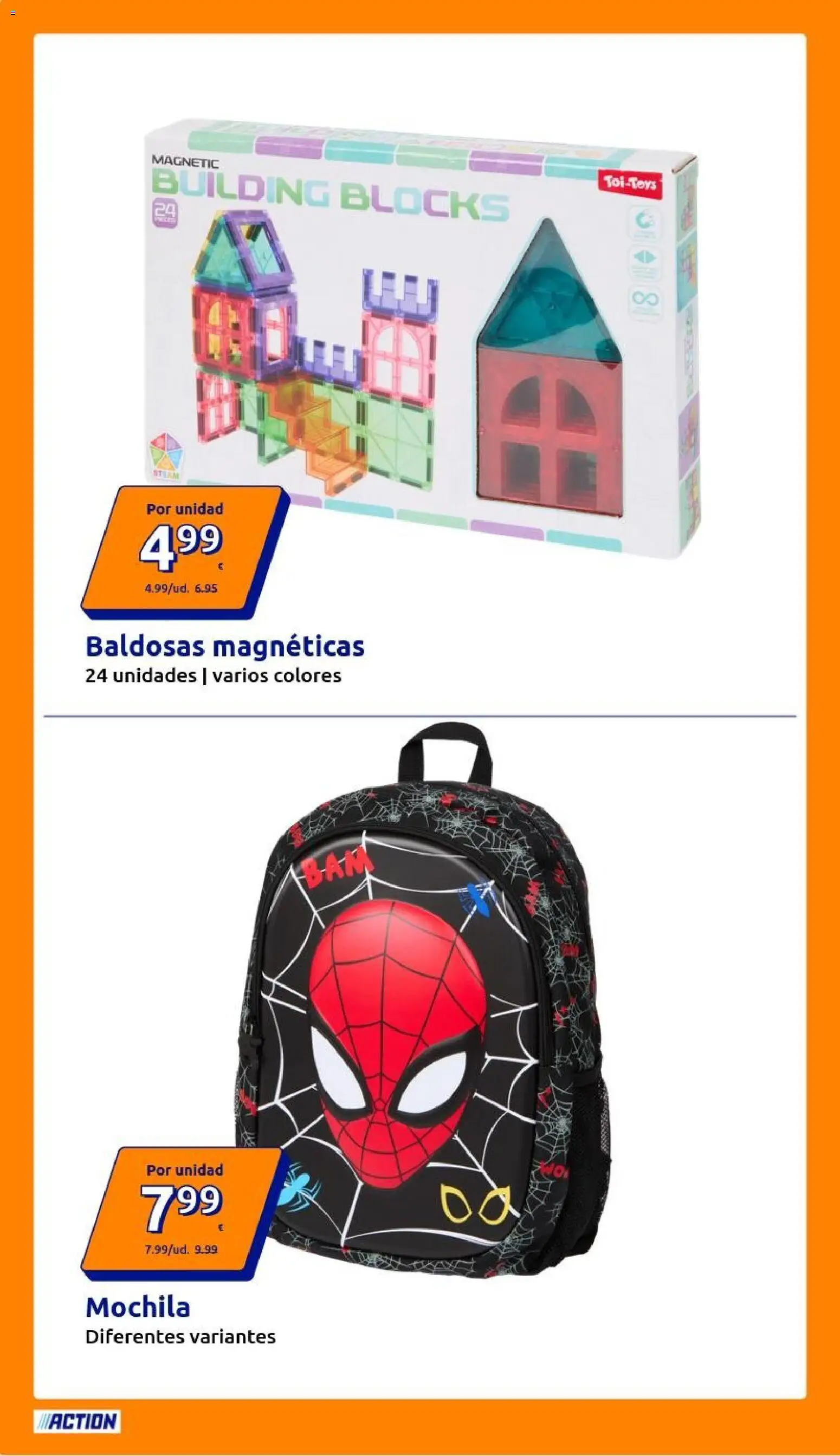 Action folleto │ válido desde el 19/08/2026 | Página: 6 | Productos: Mochila, Baldosas