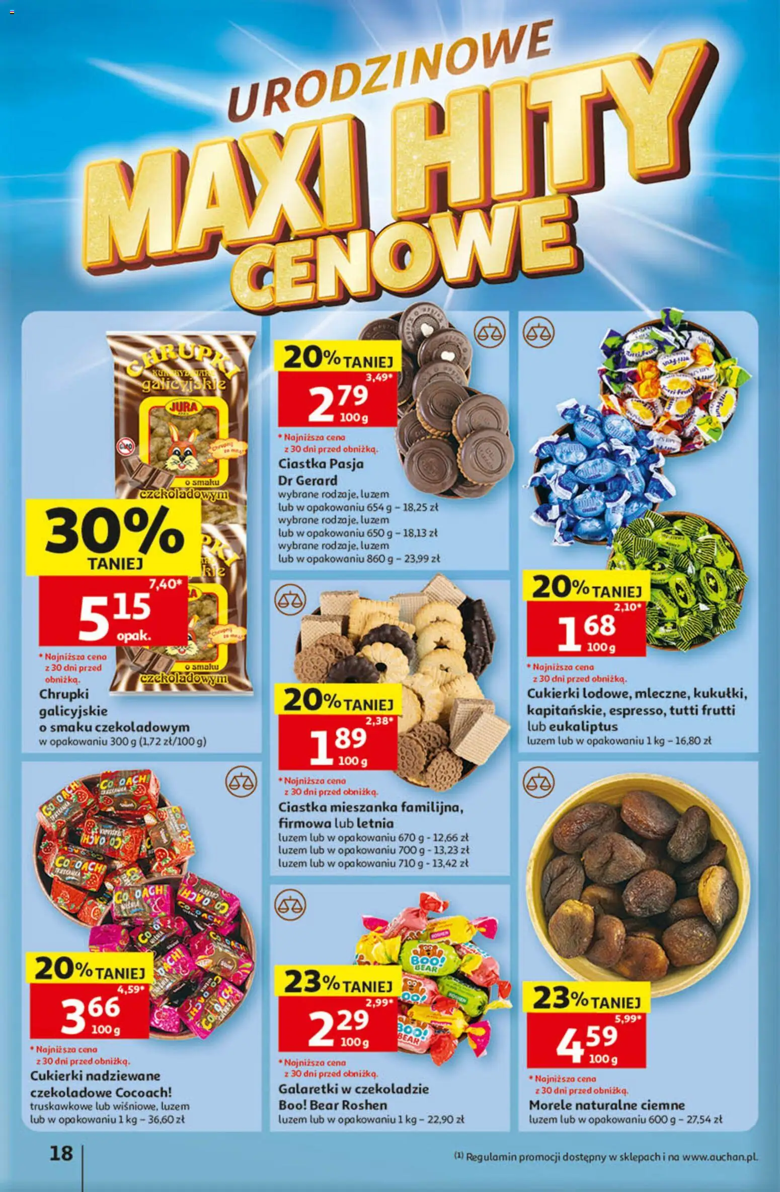 Auchan gazetka - 30 Lat Hipermarket od 14.05.2026 | Strona: 18