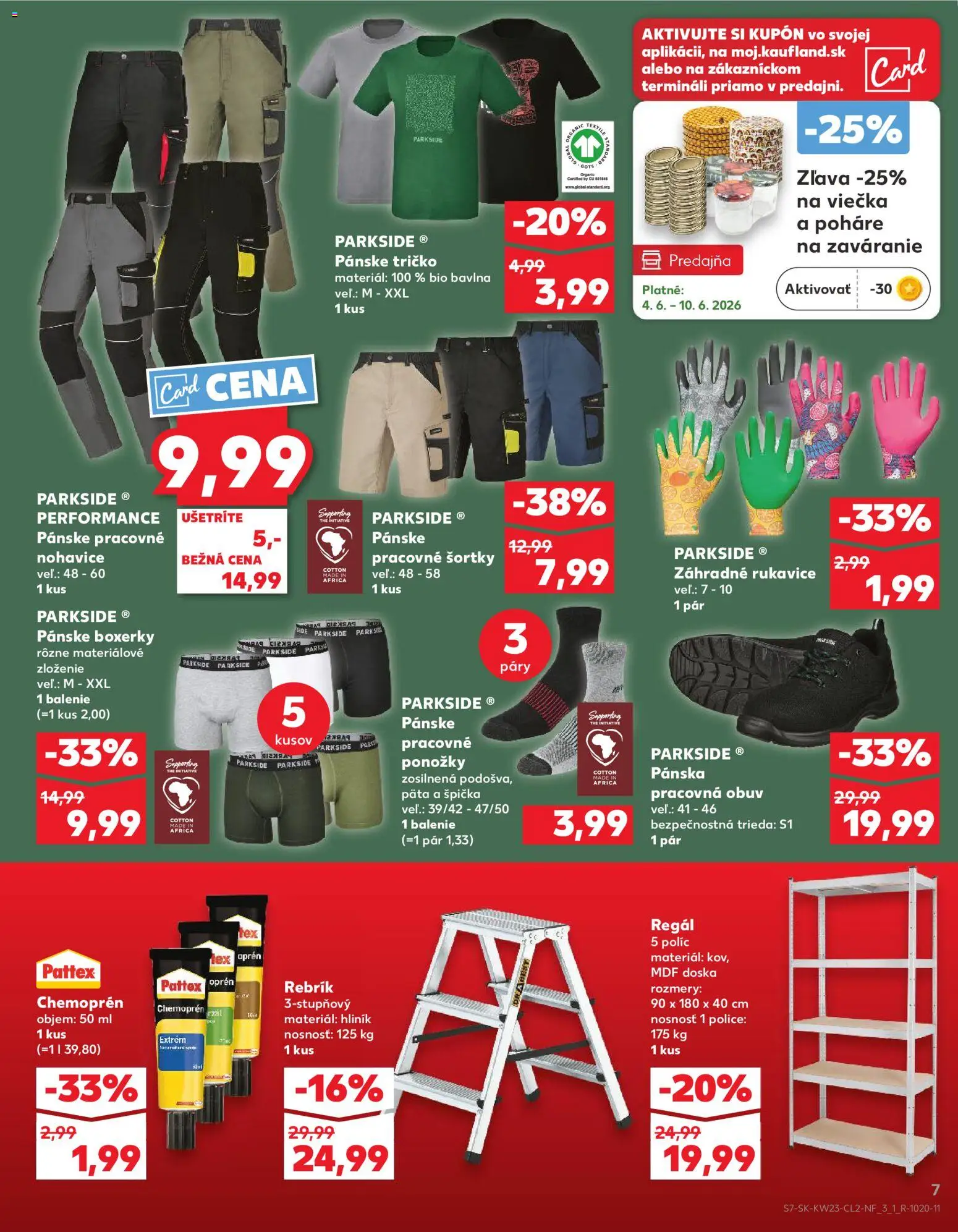 Kaufland SK akciós ujság - amely érvényes a következő dátumtól: 04.06.2026 | Oldal: 7