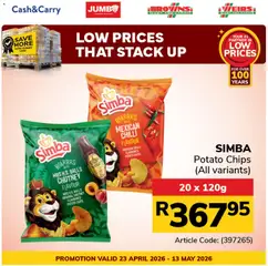 Jumbo specials catalogue – valid from 23.04.2026