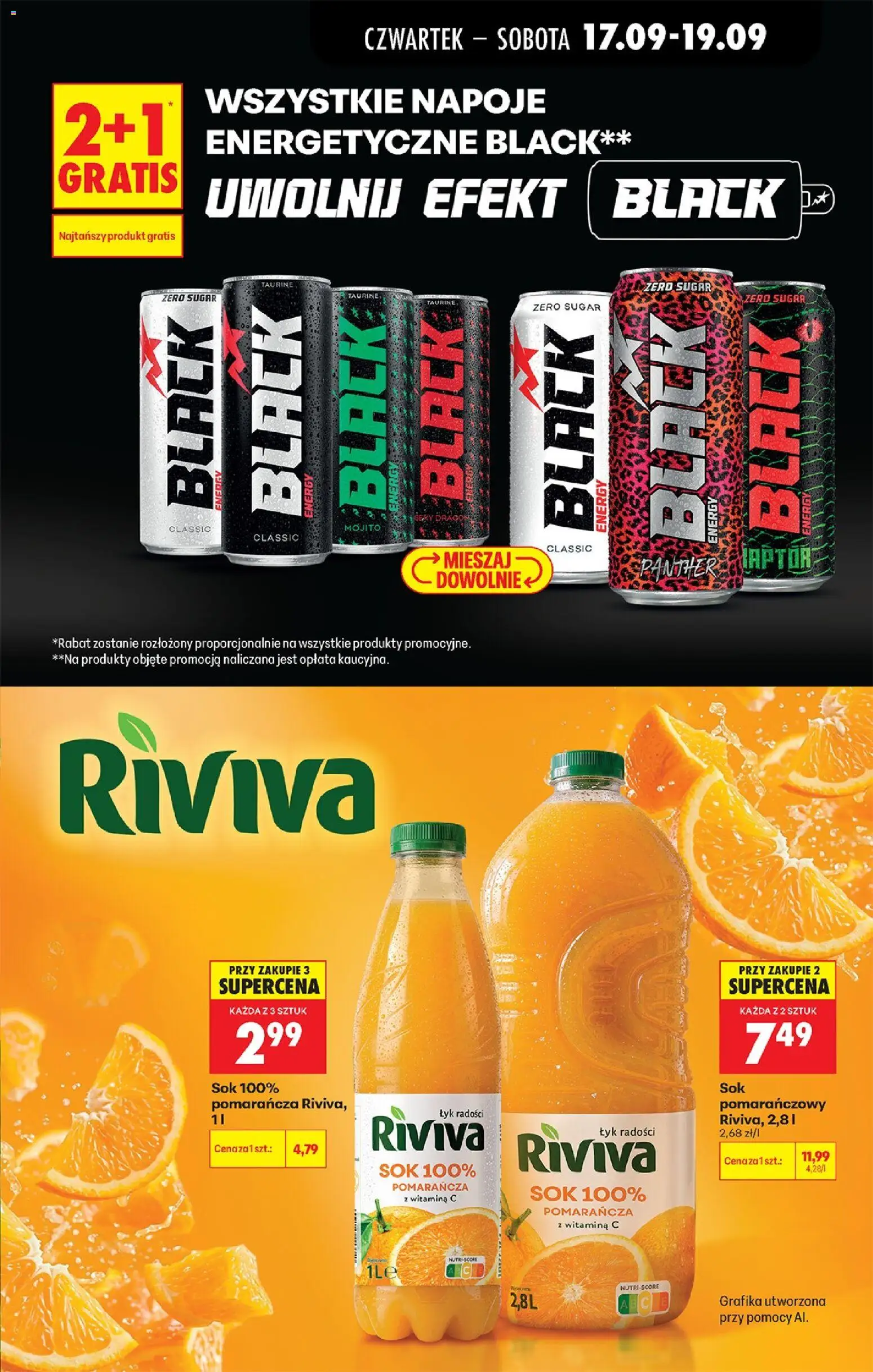 Biedronka Polsko leták - Codziennie niskie ceny od 17.09.2026 | Strana: 71 | Produkty: Nápoje, Mojito