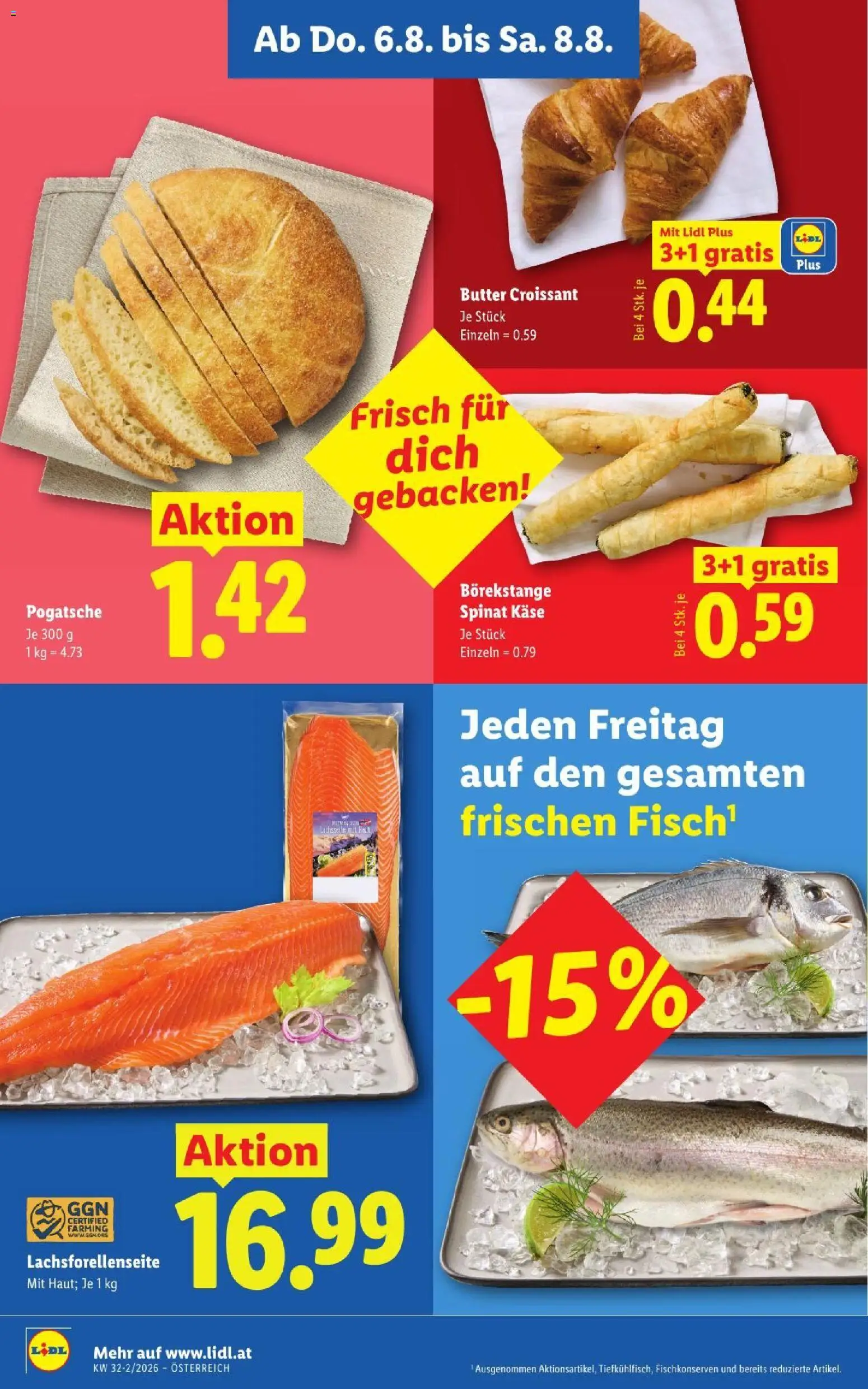 Lidl - Flugblatt gültig ab 06.08.2026 | Seite: 8 | Produkte: Butter, Käse