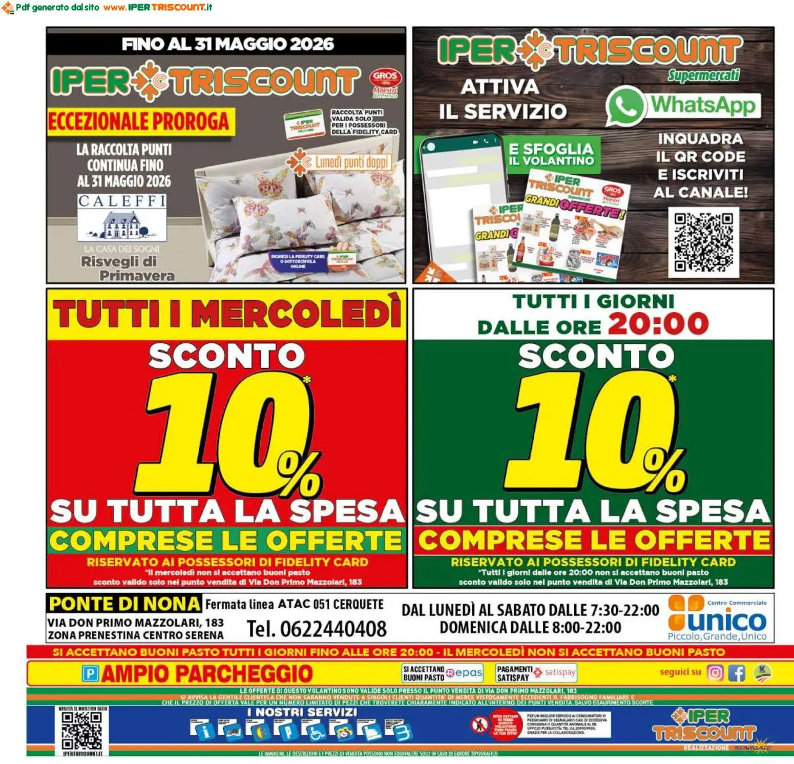 Volantino Ipertriscount del 08.05.2026 | Pagina: 20