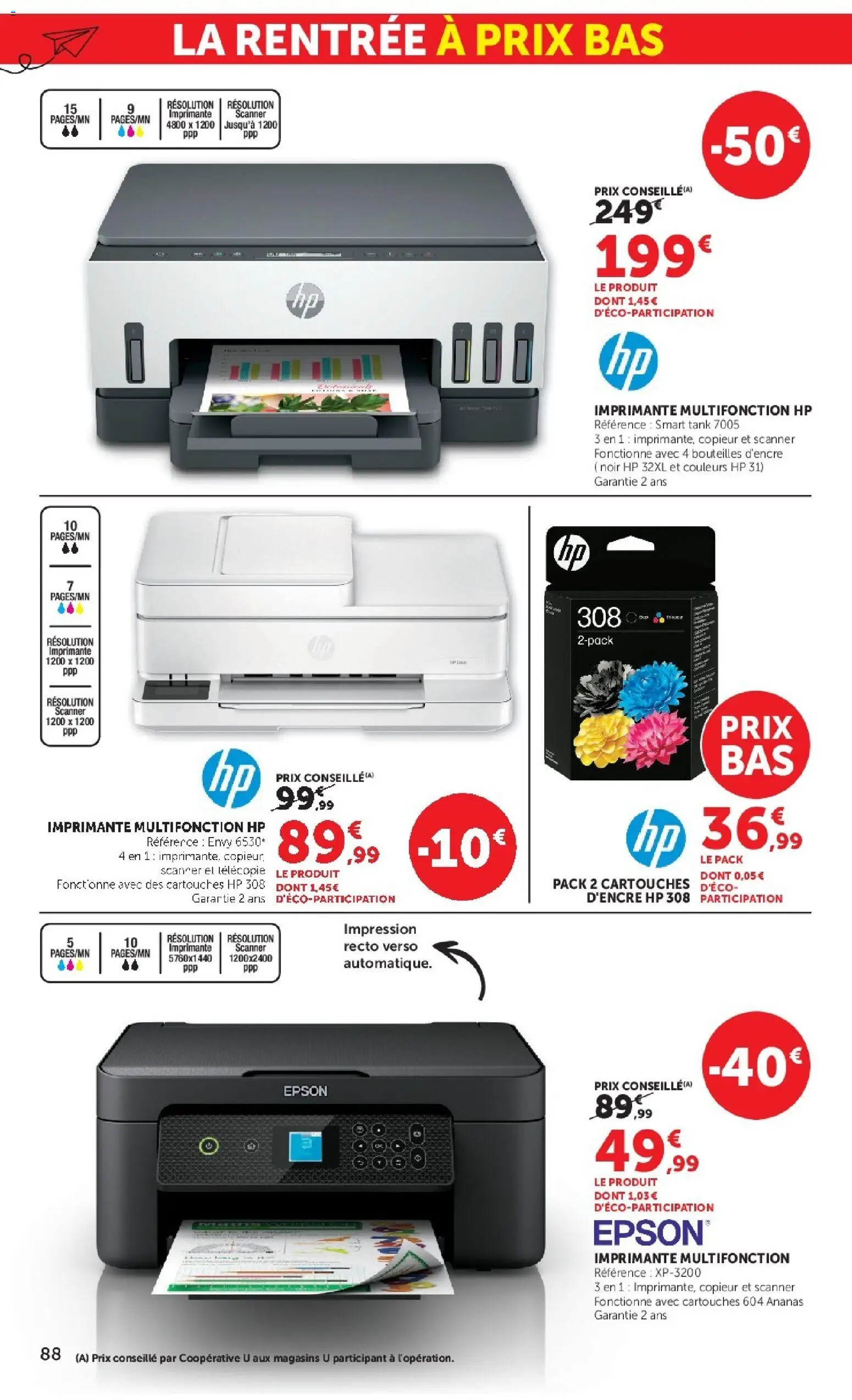 {H1} | Page: 88 | Produits: Imprimante multifonction, Epson, Scanner, Ananas
