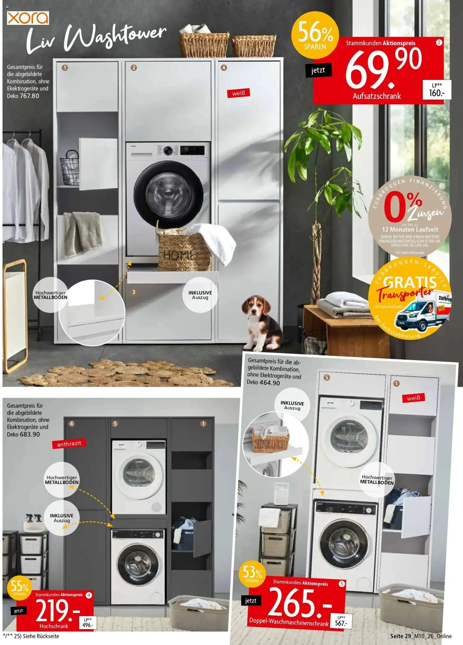 Zurbrüggen - Zurbrüggen: Mitnahme Möbel (ab 08.08.2026) zum Blättern | Seite: 31 | Produkte: Hochschrank