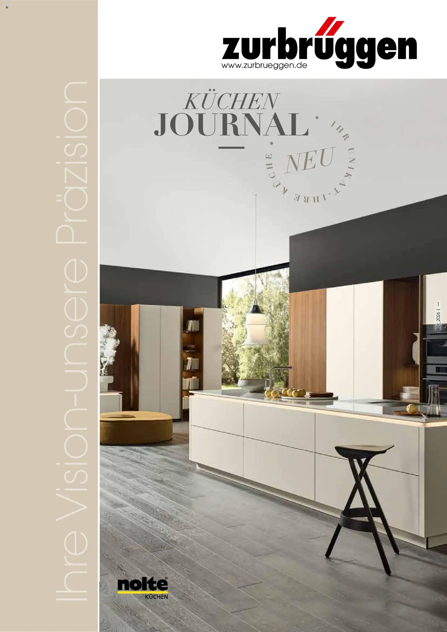 Zurbrüggen Küchen Journal – gültig ab 27.05.2026 | Seite: 1 | Produkte: Küche, Kuchen