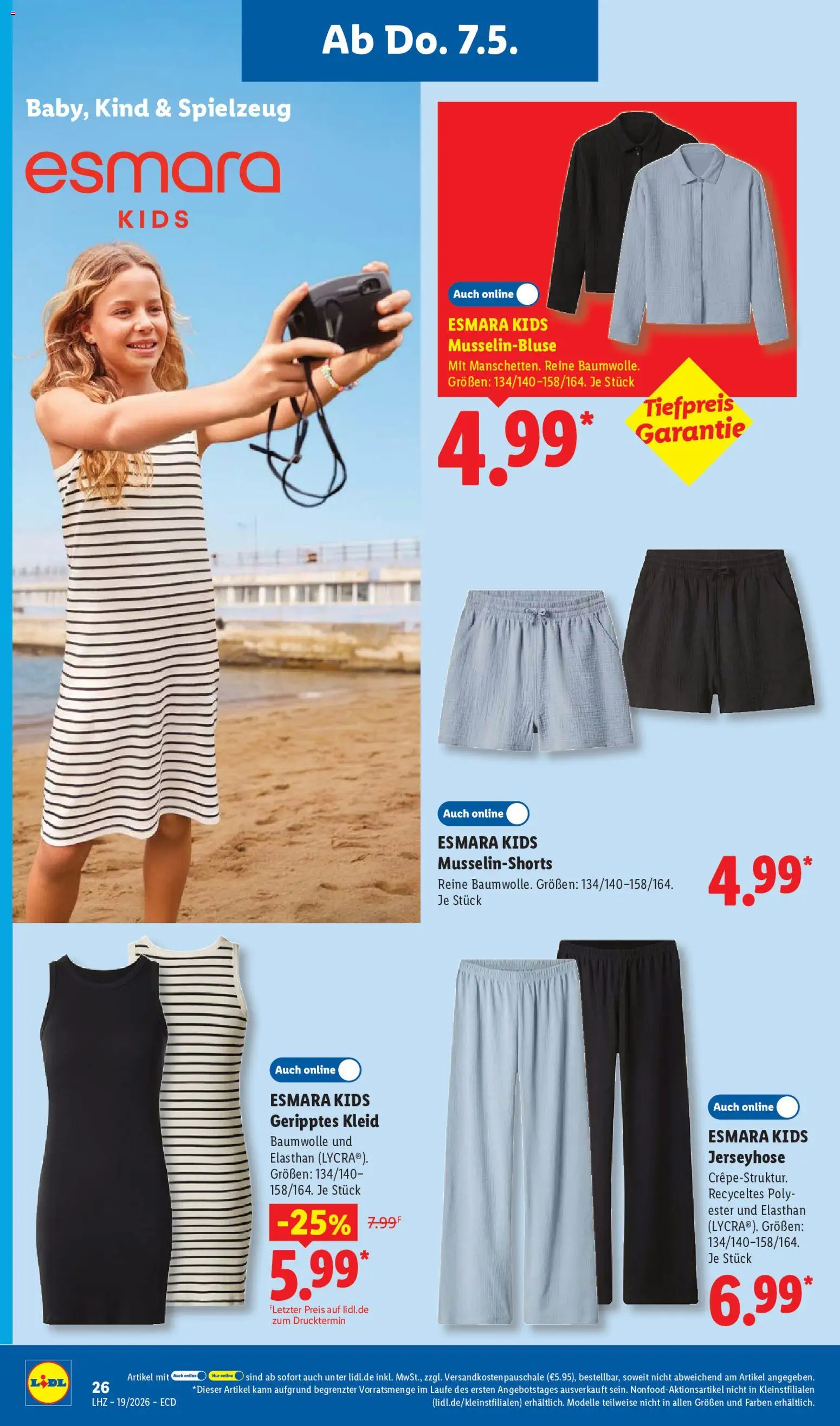 Lidl Prospekt – gültig ab 04.05.2026 | Seite: 44 | Produkte: Kleid
