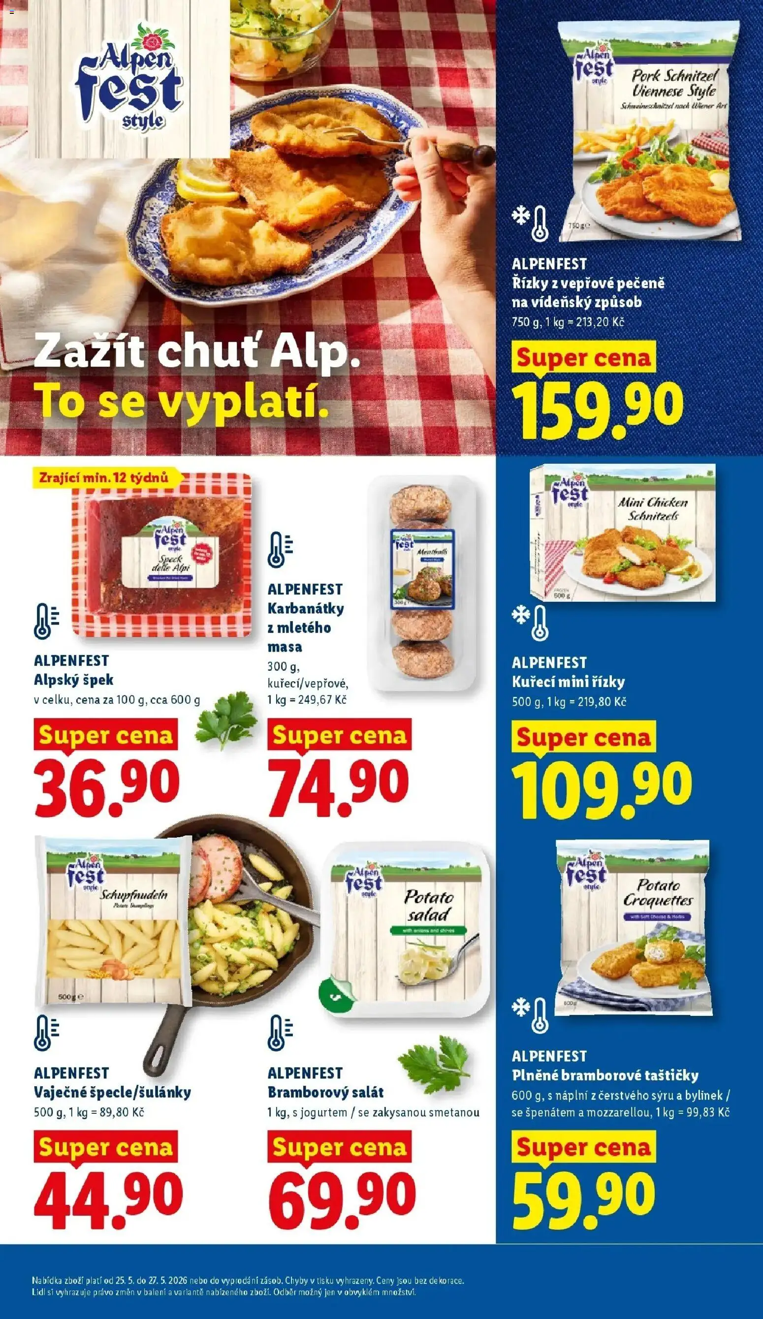 Lidl aktuální leták od 25.05.2026 | Strana: 15 | Produkty: Bramborový salát, Test, Salát