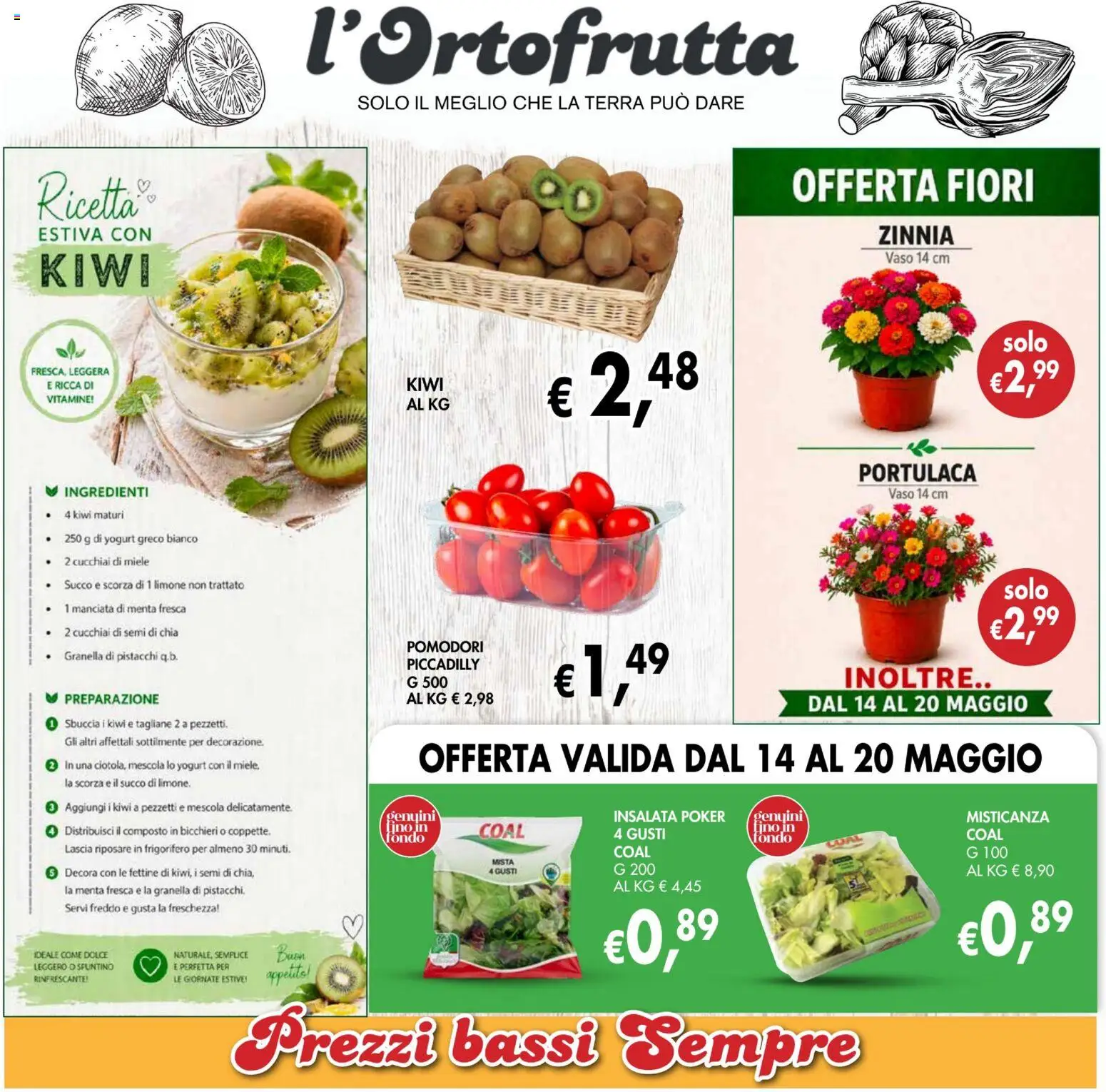 Volantino Coal del 07.05.2026 | Pagina: 3 | Prodotti: Succo, Pomodori, Menta, Miele