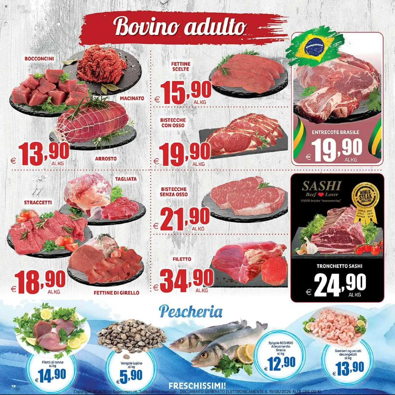 Volantino Elite Supermercati del 19.06.2026 | Pagina: 18
