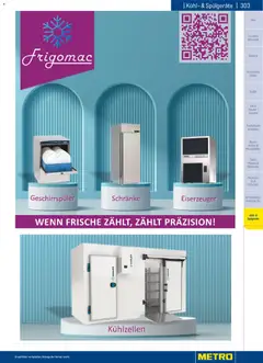 Metro angebote Gastro Non-Food Katalog ab 01.01.2026 gültig | Seite: 303 | Produkte: Eis, Geschirrspüler
