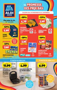 Aldi aktionen FR ab 20.08.2026 gültig