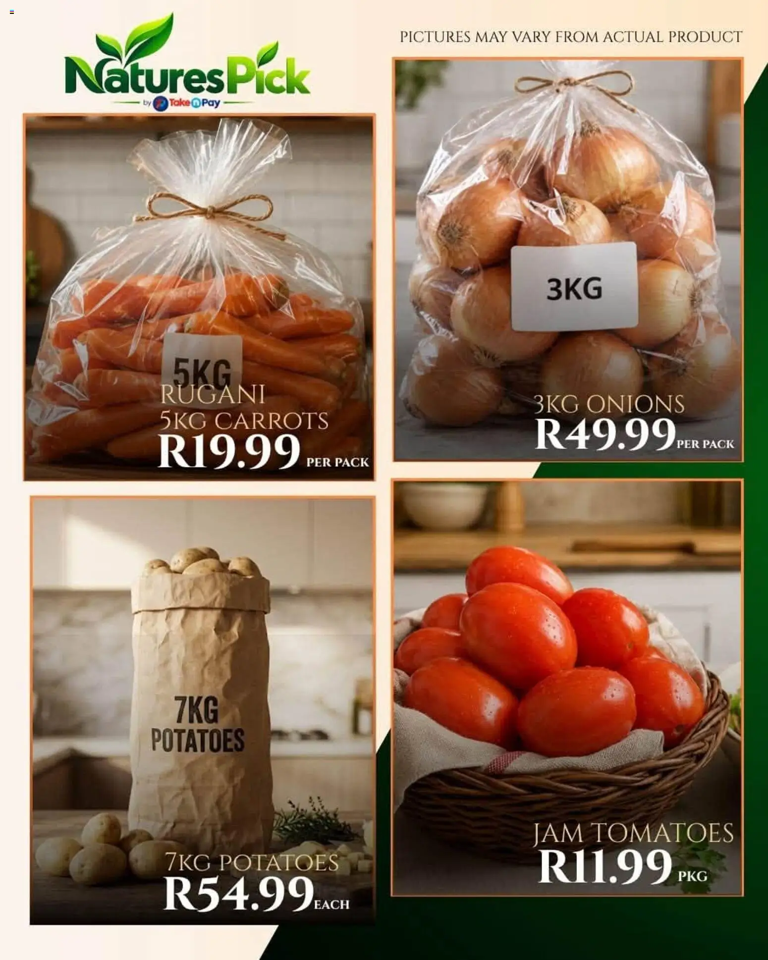 New Take n Pay catalogue – valid from 01/11/2026 | Page: 19 | Products: Jam, Tomatoes, Potatoes, Onions