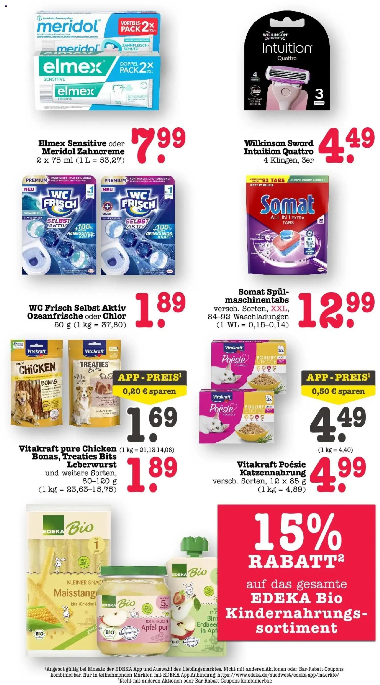 Edeka Prospekt Mainz-Weisenau (ab 17.08.2026) » Angebote Online | Seite: 53 | Produkte: Äpfel, Wasser, Wc frisch