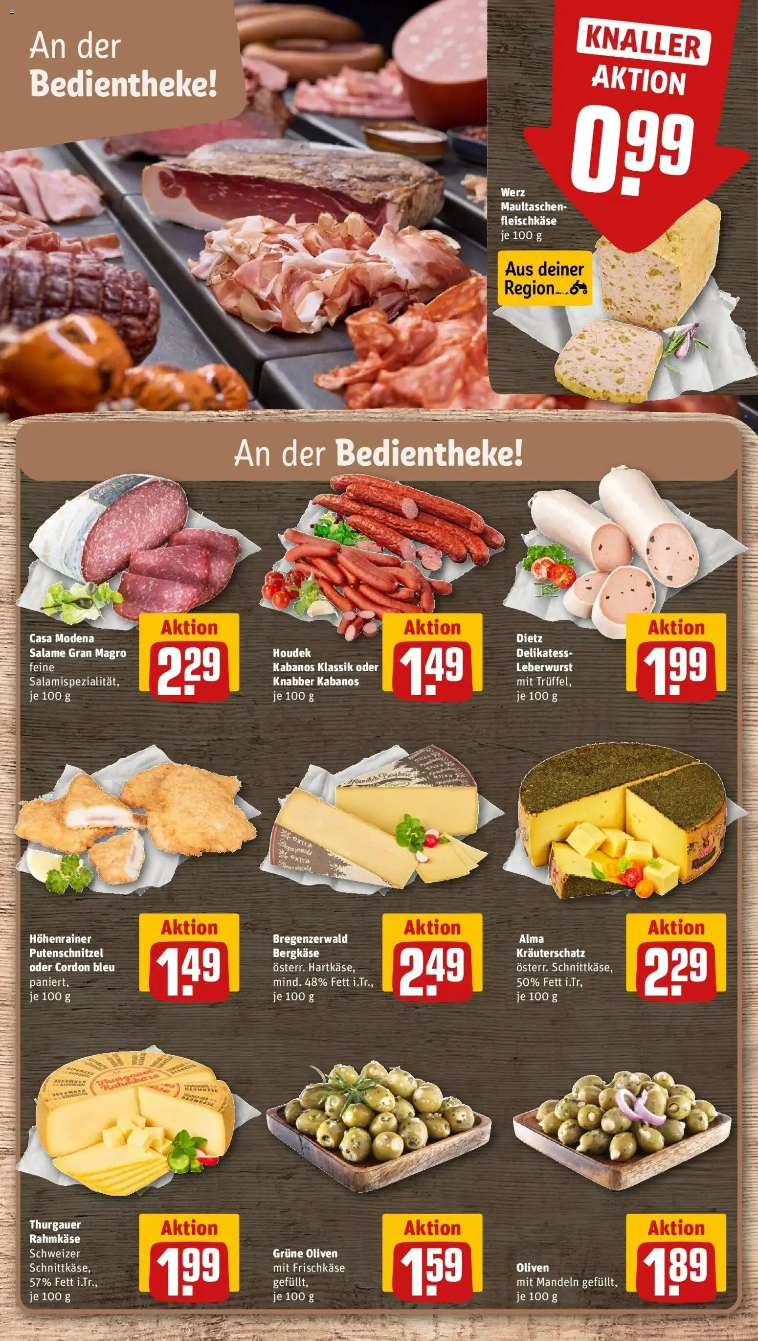 REWE Prospekt ab 21.09.2026 zum Blättern » Angebote | Seite: 17 | Produkte: Mandeln, Putenschnitzel, Maultaschen, Frischkase