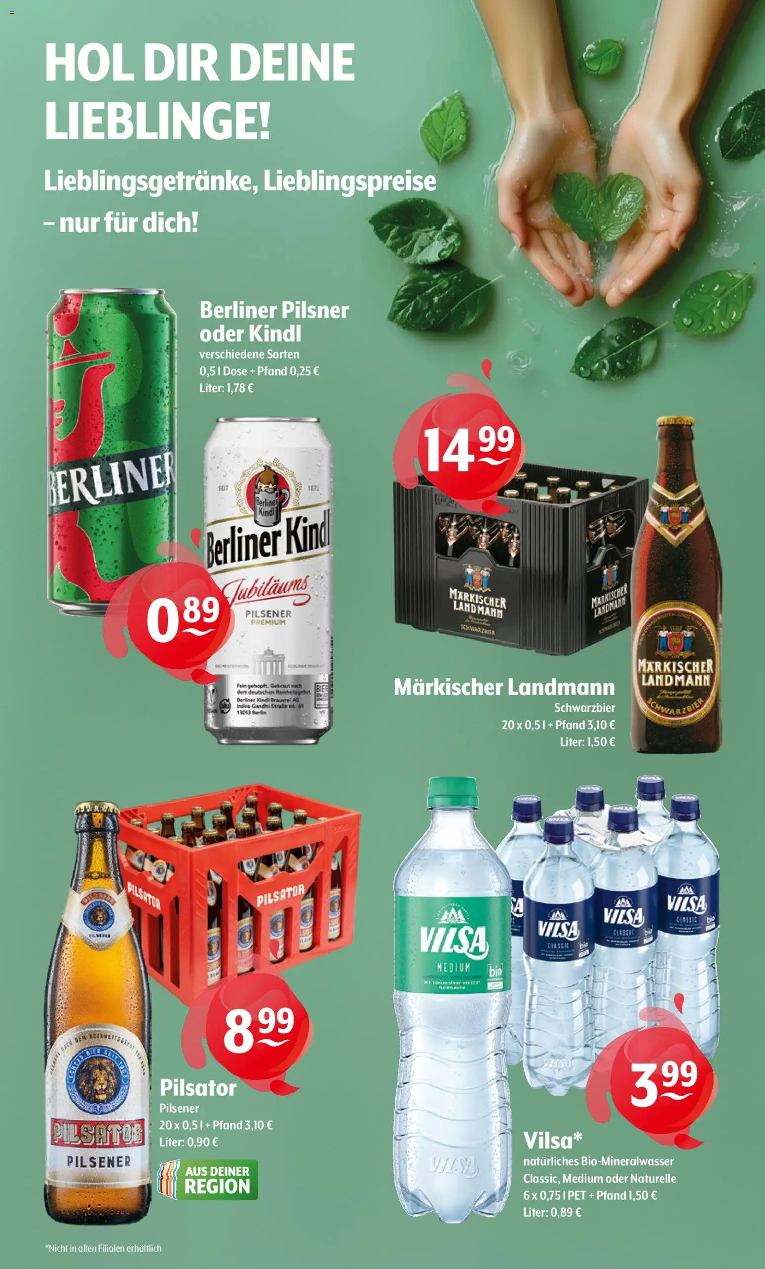 Getränke Hoffmann - Brandenburg – gültig ab 11.05.2026 | Seite: 9 | Produkte: Berliner, Berliner pilsner