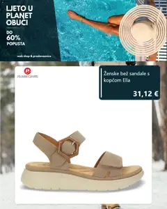Planet obuća Katalog - Pregled kataloga iz trgovine Planet obuća, vrijedi od 06.07.2026 | Stranica: 6 | Proizvodi: Sandale