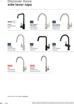 Preview of B&Q - Kitchens valid from 21/06/2026 | Page: 214 | Products: Lemon
