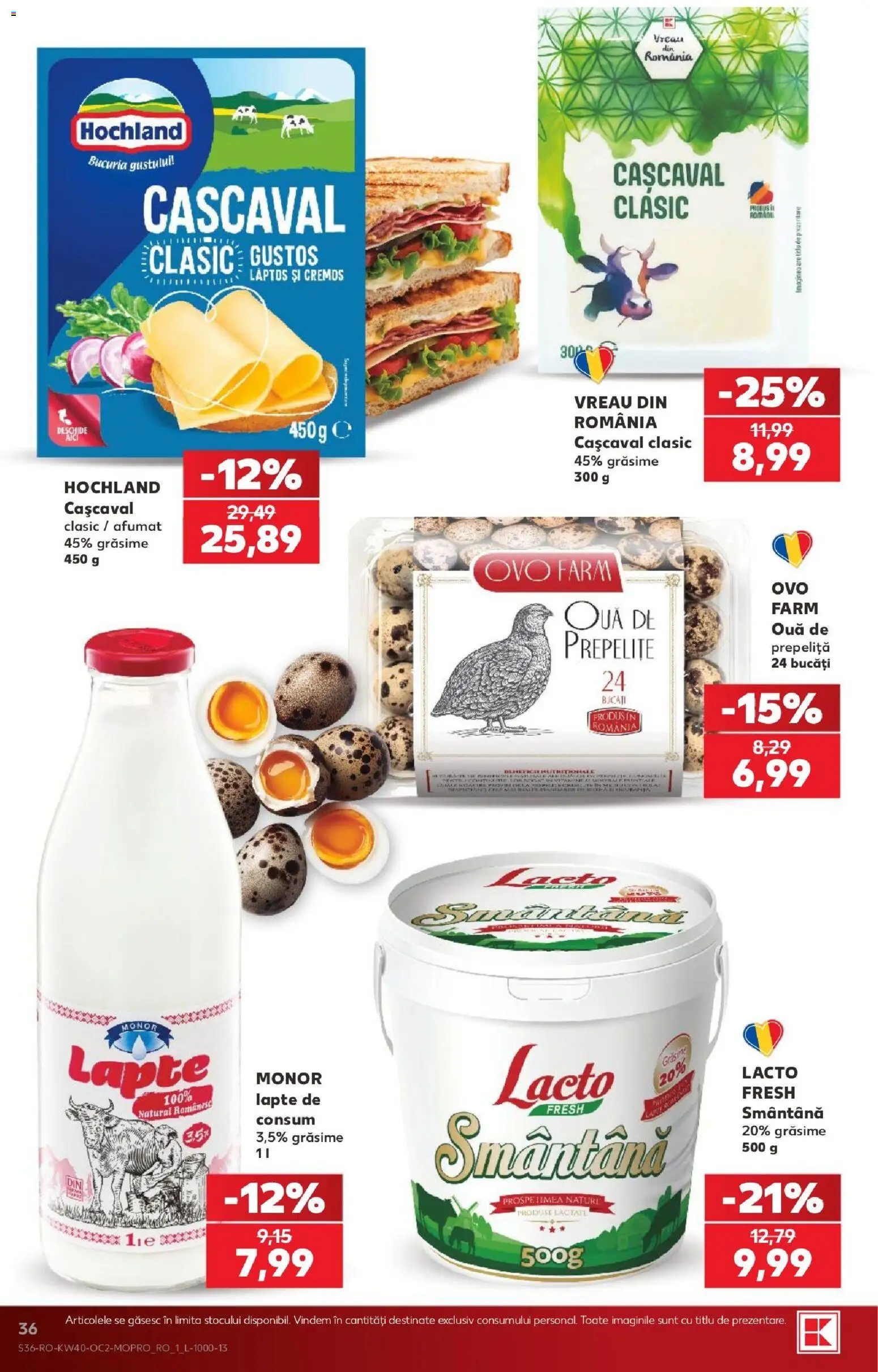 Kaufland RO akciós ujság - amely érvényes a következő dátumtól: 2026.09.30. | Oldal: 36