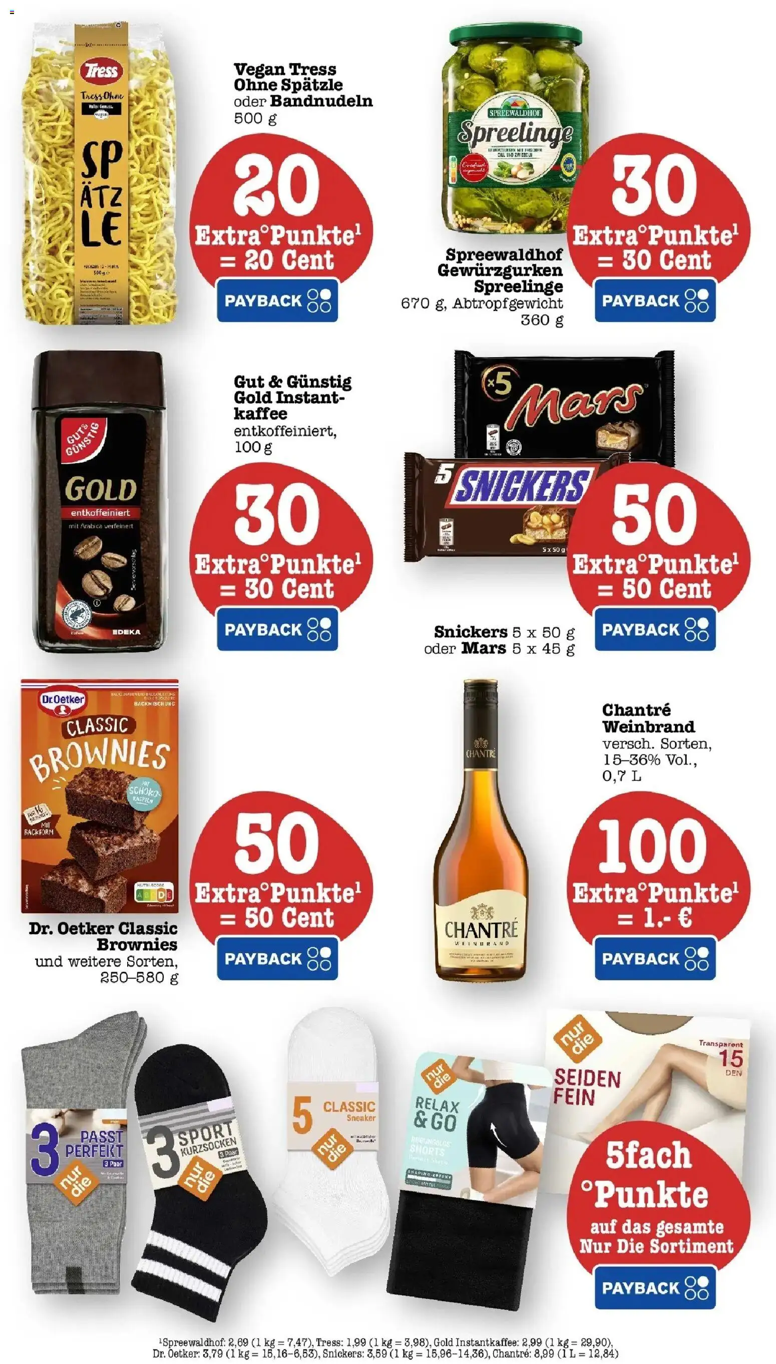 E center Prospekt Achern (ab 24.08.2026) zum Blättern | Seite: 69 | Produkte: Kaffee, Snickers, Mars, Chantré