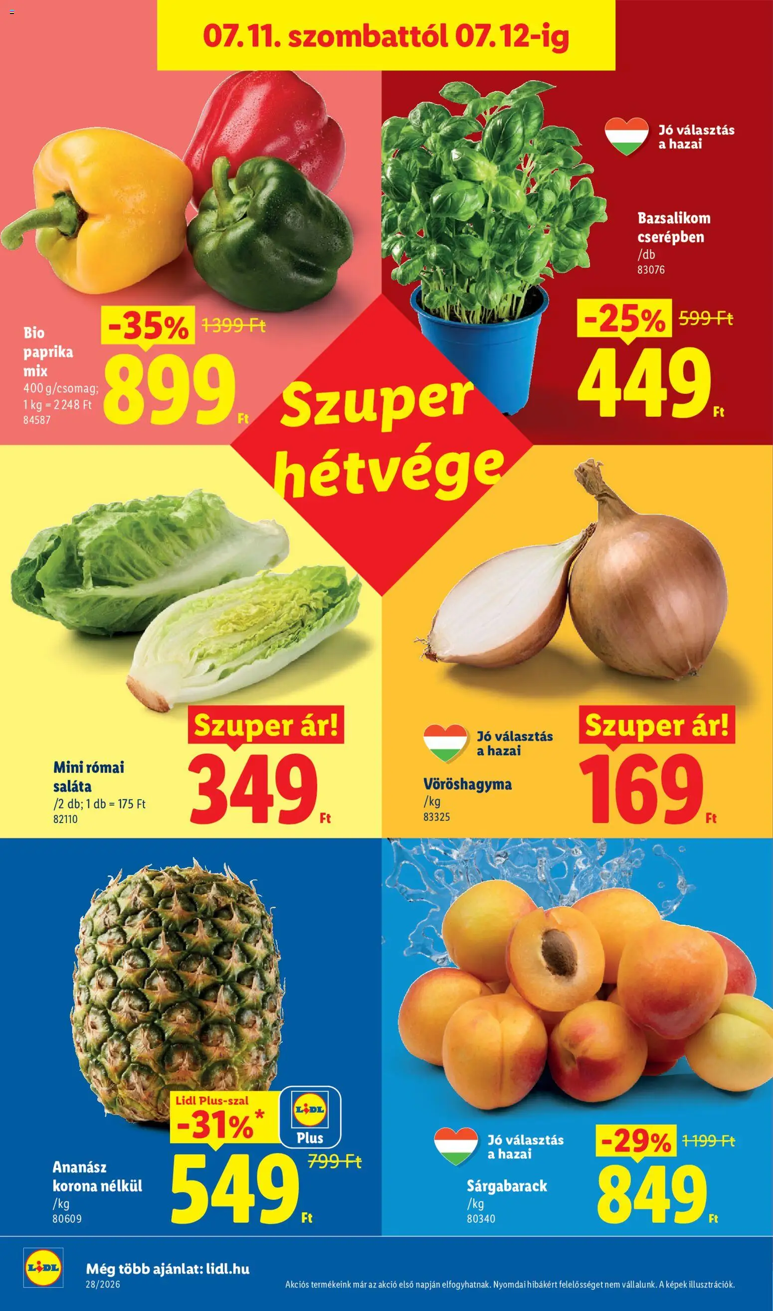 Lidl akciós ujság - amely érvényes a következő dátumtól: 2026.07.09. | Oldal: 42